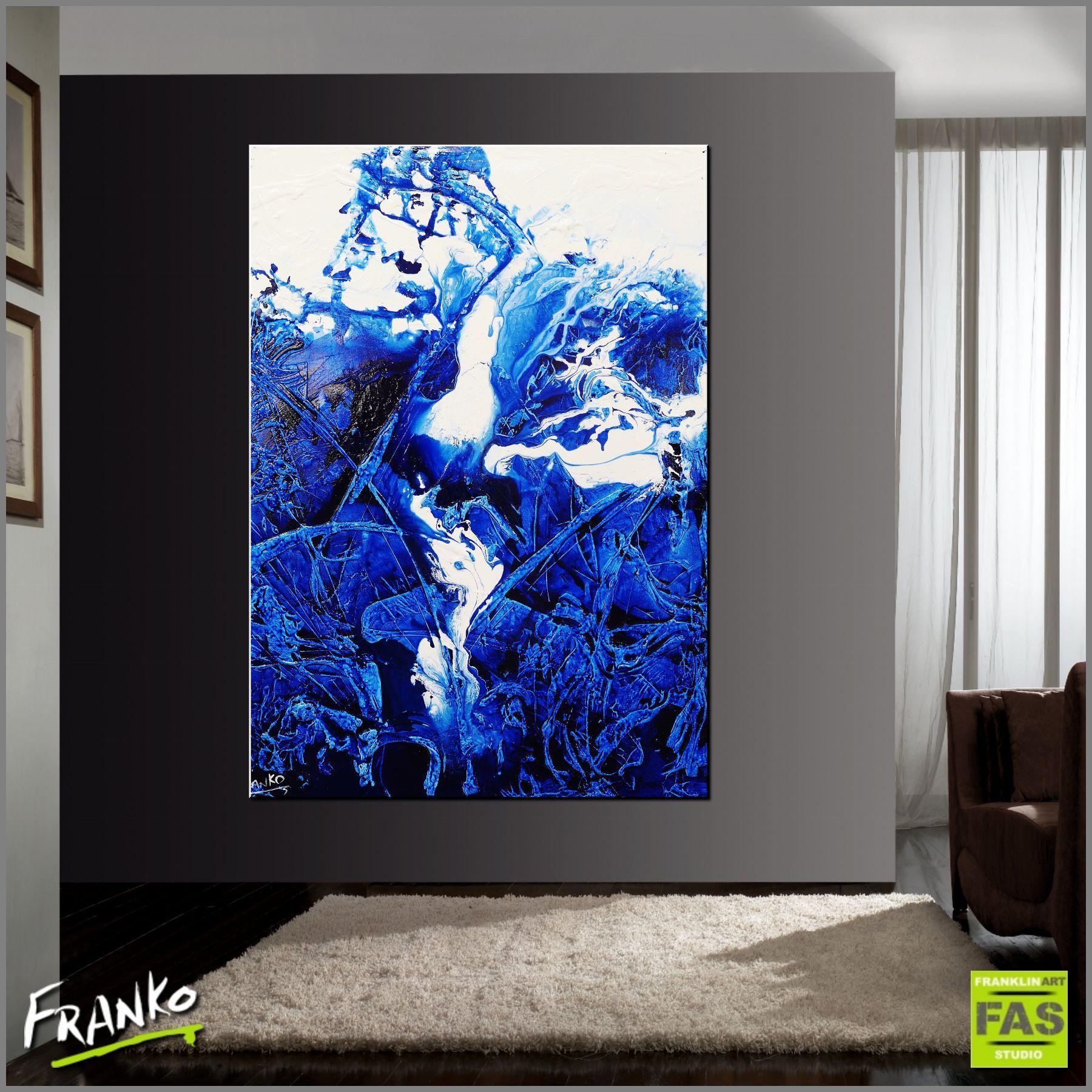 Stunning Blu 140cm x 100cm White Blue Abstract Painting (SOLD)-Abstract-[Franko_Artist]-[Australian_artist]-[Gold_Coast]-[Brisbane]-[modern]-[contemporary]-[original]-[Large_artwork]-[The_Block]-[Dream_Homes]-[ideas]-[Grand_Designs]-[Art_Lover]-Franklin Art Studio
