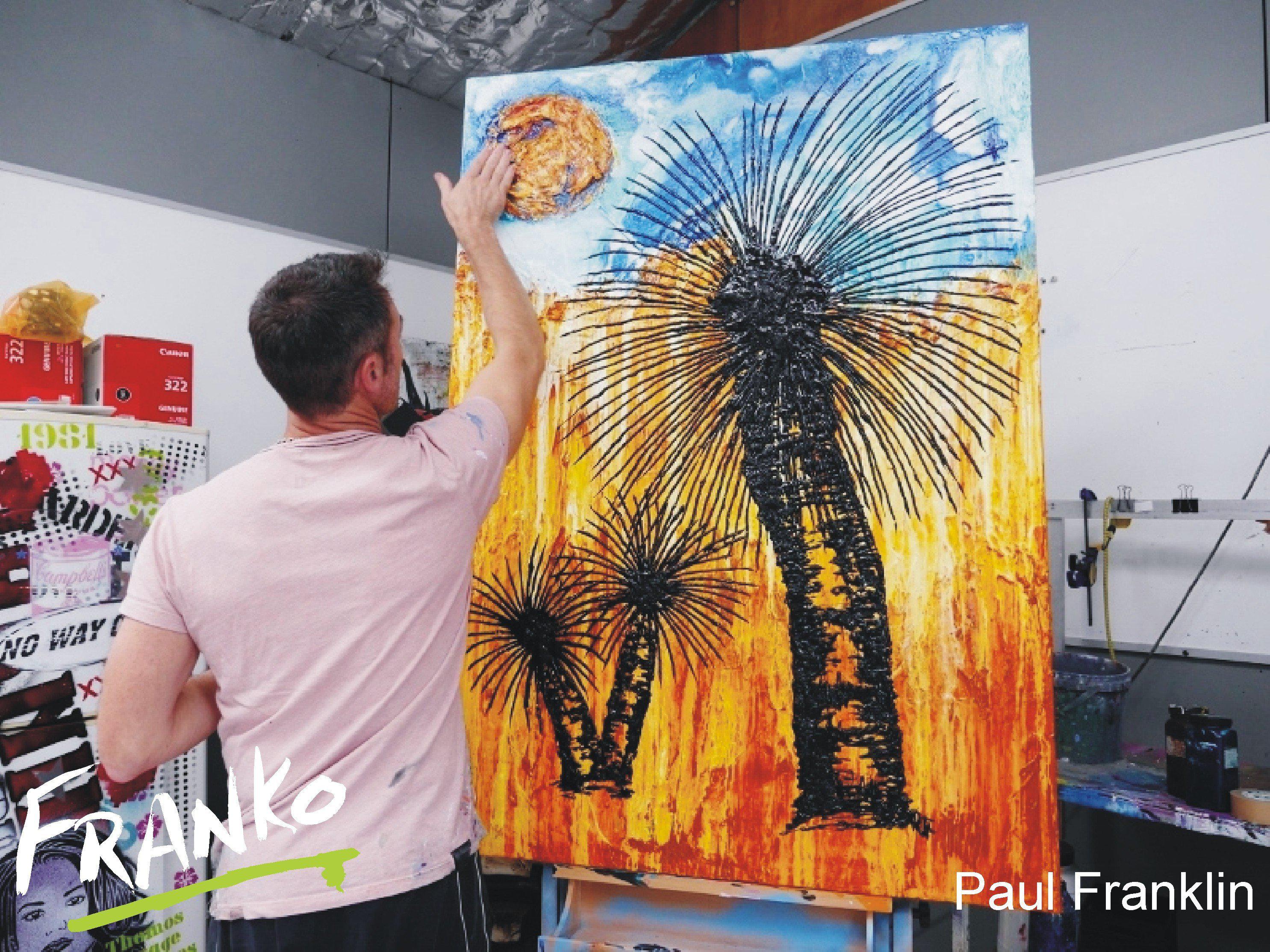 Sunburnt 140cm x 100cm Landscape Abstract Painting (SOLD)-abstract-[Franko_Artist]-[The_Block]-[Dream_Homes]-[ideas]- [Grand_Designs]-Franklin Art Studio