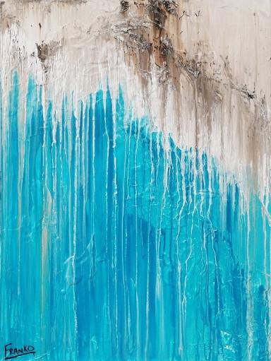 Teal Intent 75cm x 100cm Blue Abstract Painting (SOLD)-abstract-[Franko_Artist]-[Australian_artist]-[Gold_Coast]-[Brisbane]-[modern]-[contemporary]-[original]-[Large_artwork]-Franklin Art Studio
