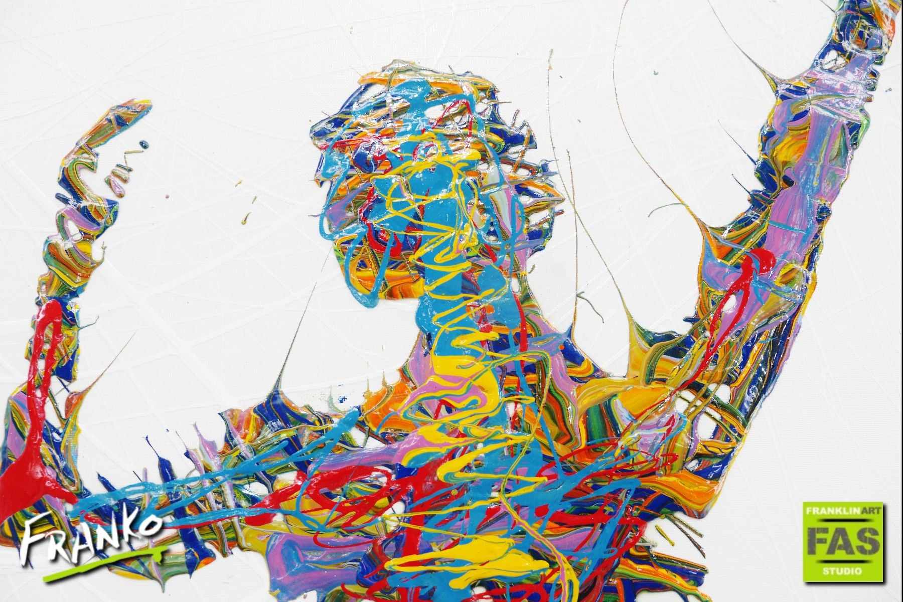 The Ballet 160cm x 60cm Ballerina Pop Art Painting (SOLD)