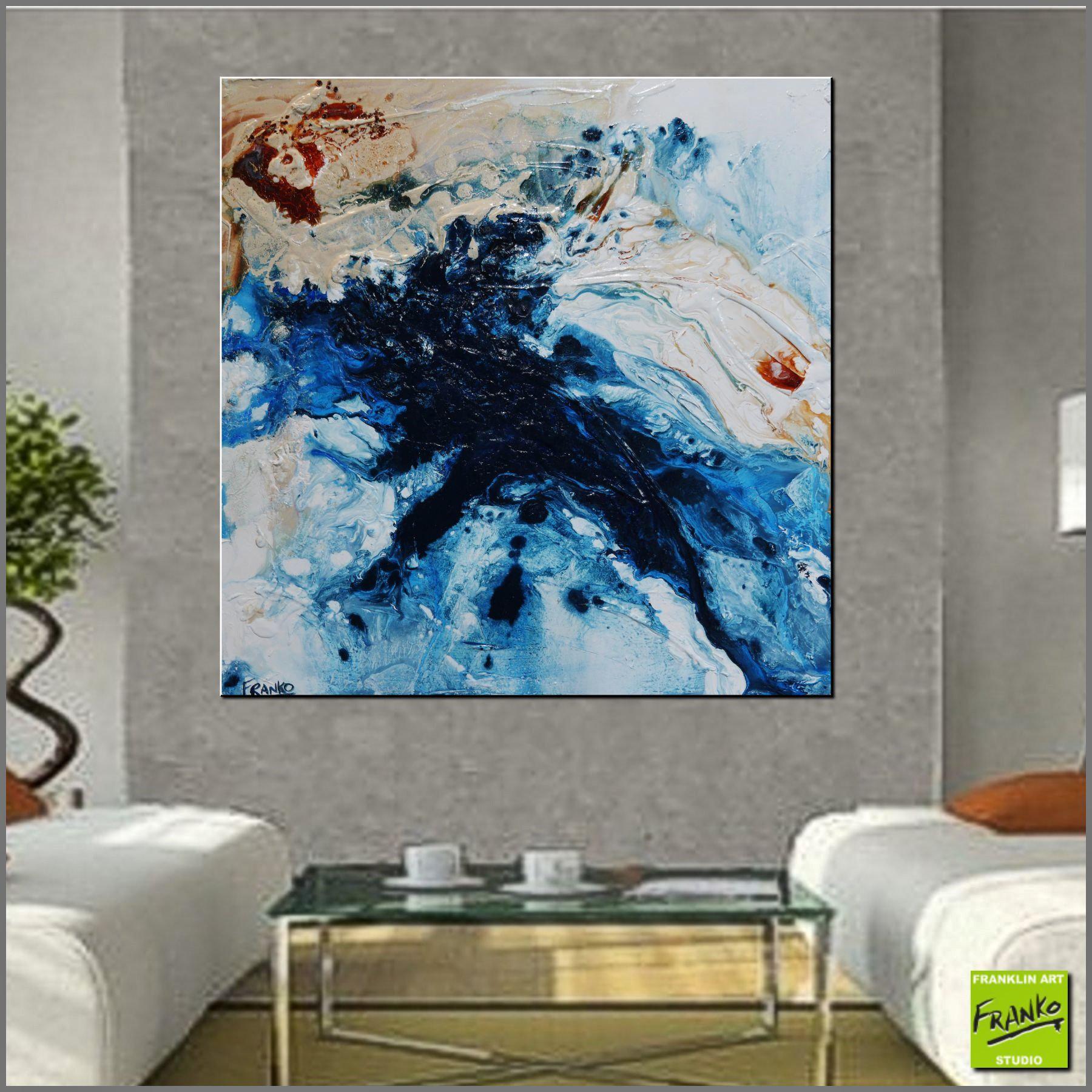 The Cay 100cm x 100cm White Blue Textured Abstract Painting (SOLD)-Abstract-[Franko_Artist]-[Australian_artist]-[Gold_Coast]-[Brisbane]-[modern]-[contemporary]-[original]-[Large_artwork]-[The_Block]-[Dream_Homes]-[ideas]-[Grand_Designs]-[Art_Lover]-Franklin Art Studio
