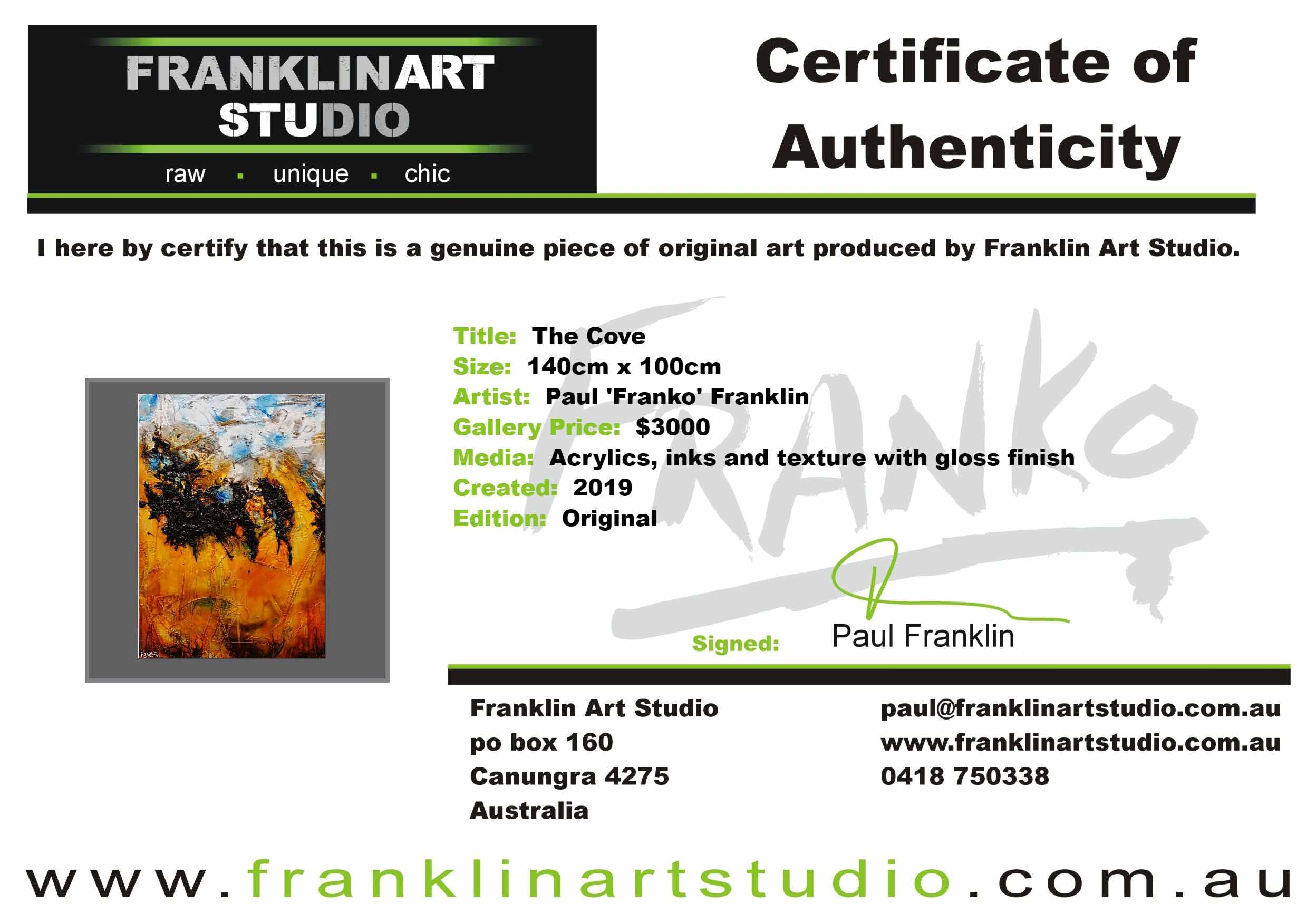 The Cove 140cm x 100cm Sienna Blue Textured Abstract Painting (SOLD)-Abstract-[Franko_Artist]-[The_Block]-[Dream_Homes]-[ideas]-[Grand_Designs]-[Art_Lover]-Franklin Art Studio