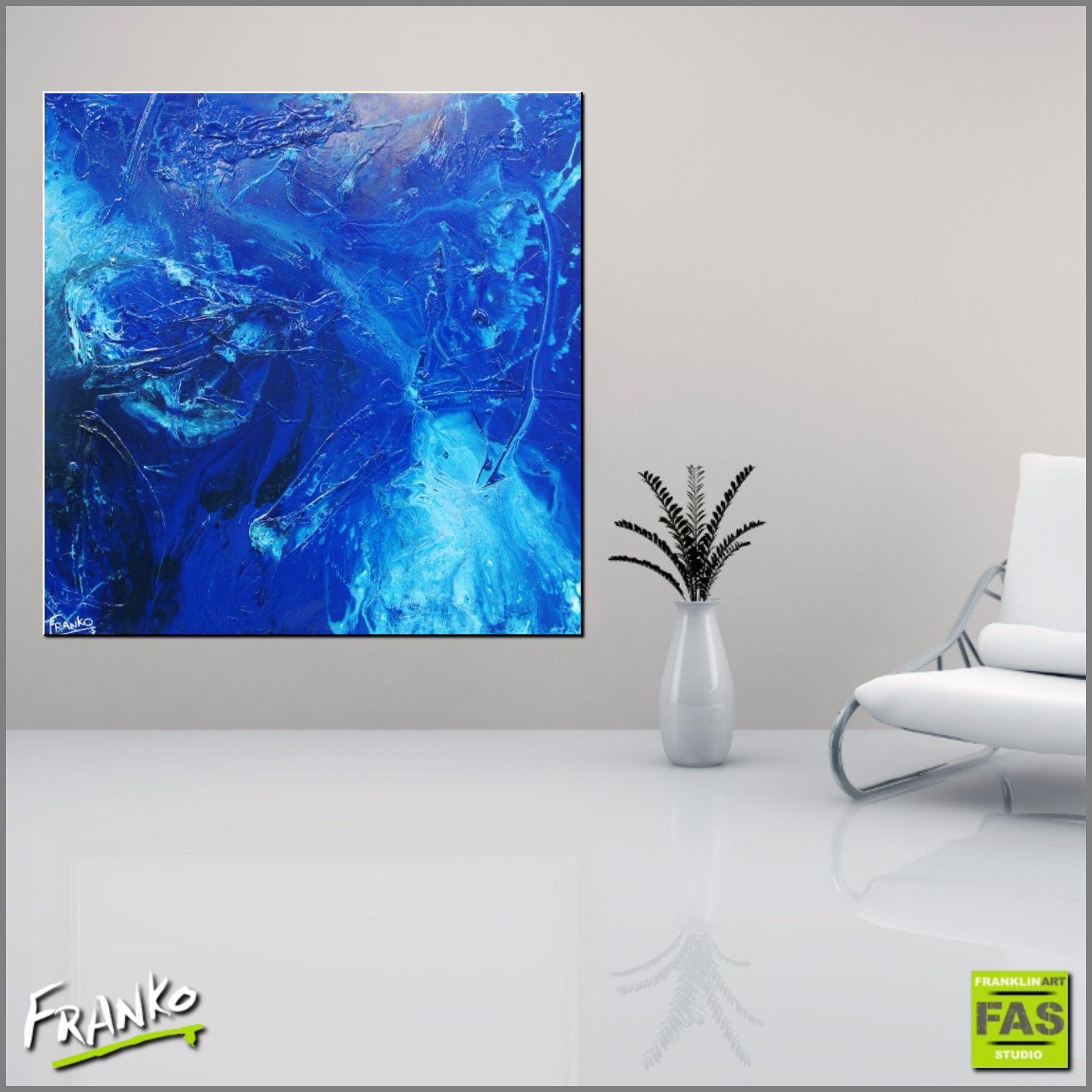 The Liquid Rush 120cm x 120cm Blue Abstract Painting (SOLD)-abstract-[Franko_Artist]-[Australian_artist]-[Gold_Coast]-[Brisbane]-[modern]-[contemporary]-[original]-[Large_artwork]-[The_Block]-[Dream_Homes]-[ideas]-[Grand_Designs]-[Art_Lover]-Franklin Art Studio