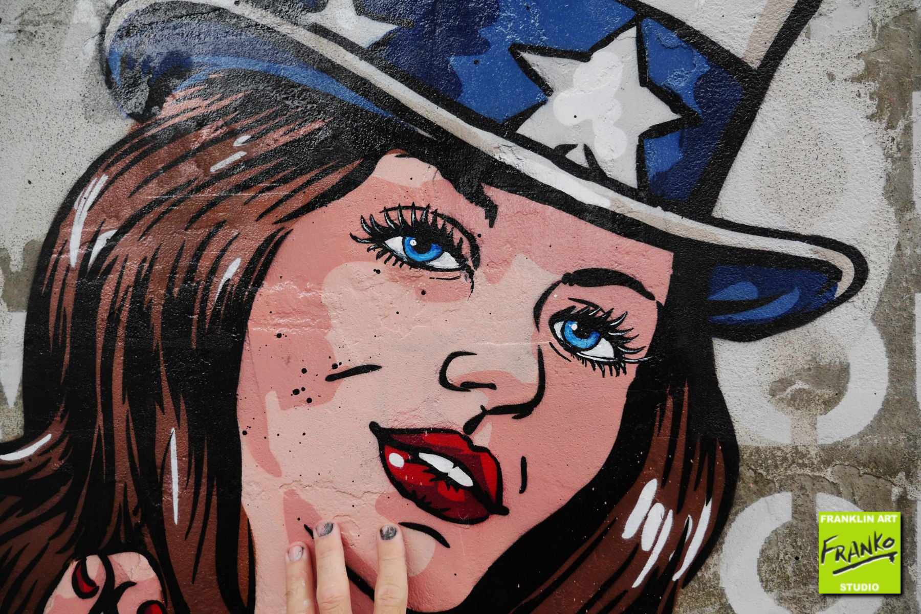 The New Army 140cm x 100cm Love Army Recruitment Textured Urban Pop Art Painting (SOLD)