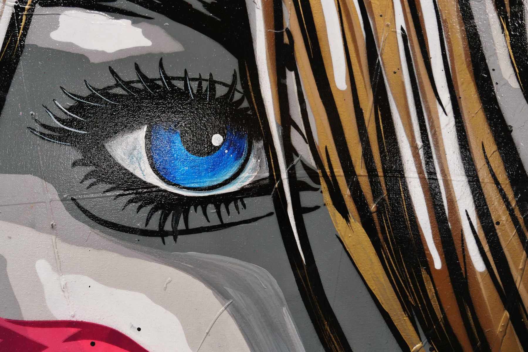 The Religion of Torana 190cm x 100cm Holden Torana Textured Urban Pop Art Painting (SOLD)-urban pop-[Franko_Artist]-[Australian_artist]-[Gold_Coast]-[Brisbane]-[modern]-[contemporary]-[original]-[Large_artwork]-Franklin Art Studio