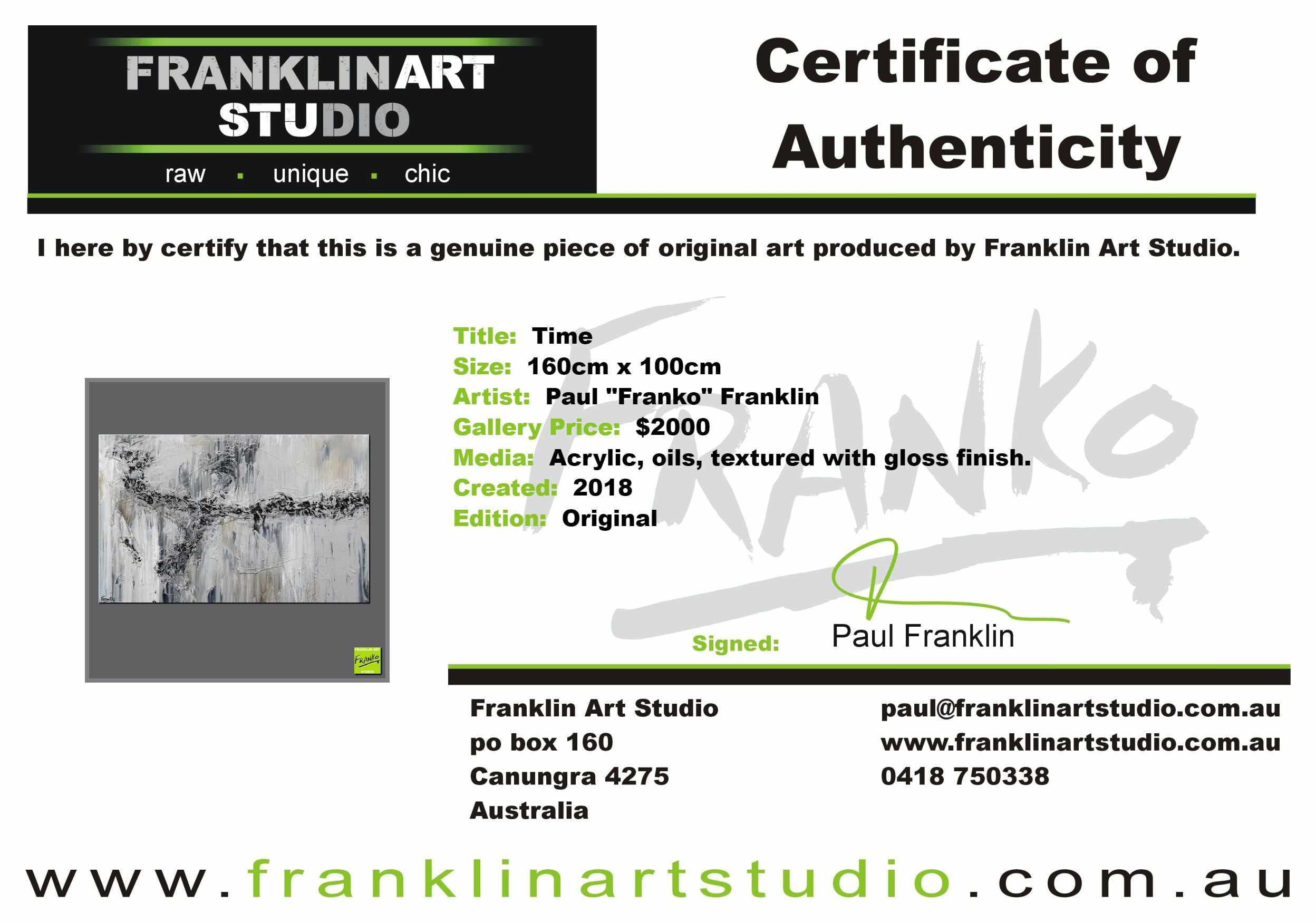 Time 160cm x 100cm Black Grey Textured Abstract Painting (SOLD)-Abstract-[Franko_Artist]-[The_Block]-[Dream_Homes]-[ideas]-[Grand_Designs]-[Art_Lover]-Franklin Art Studio