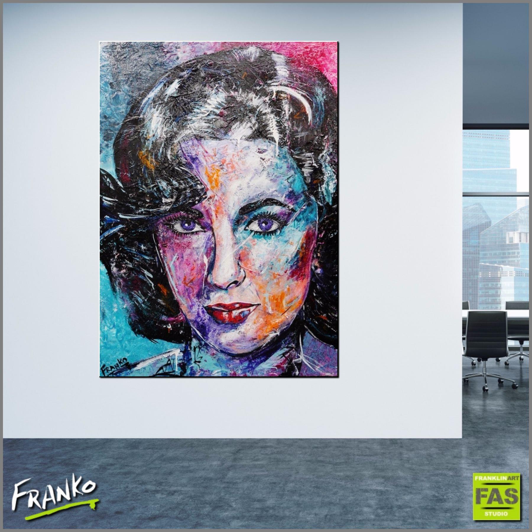 Violet Beauty 140cm x 100cm Elizabeth Taylor Painting (SOLD)-abstract realism-[Franko_Artist]-[Australian_artist]-[Gold_Coast]-[Brisbane]-[modern]-[contemporary]-[original]-[Large_artwork]-[The_Block]-[Dream_Homes]-[ideas]-[Grand_Designs]-[Art_Lover]-Franklin Art Studio