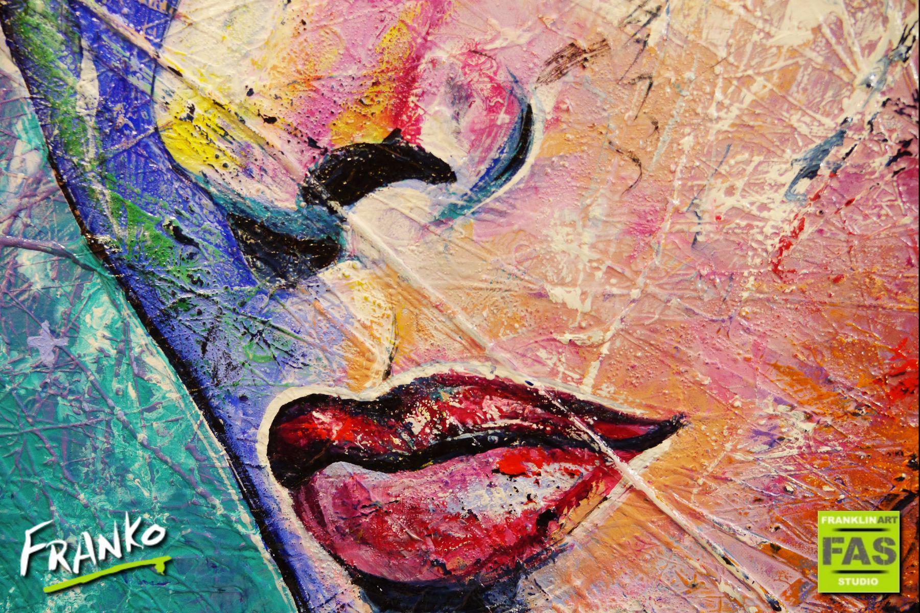 Violet Liz 120cm x 150cm Elizabeth Taylor Painting (SOLD)