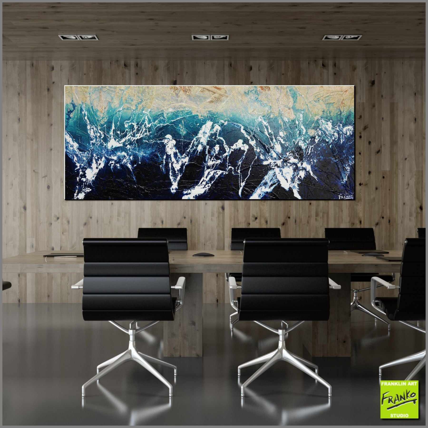 Washed Serenity 200cm x 80cm Cream Blue Textured Abstract Painting (SOLD)-Abstract-[Franko_Artist]-[Australian_artist]-[Gold_Coast]-[Brisbane]-[modern]-[contemporary]-[original]-[Large_artwork]-[The_Block]-[Dream_Homes]-[ideas]-[Grand_Designs]-[Art_Lover]-Franklin Art Studio