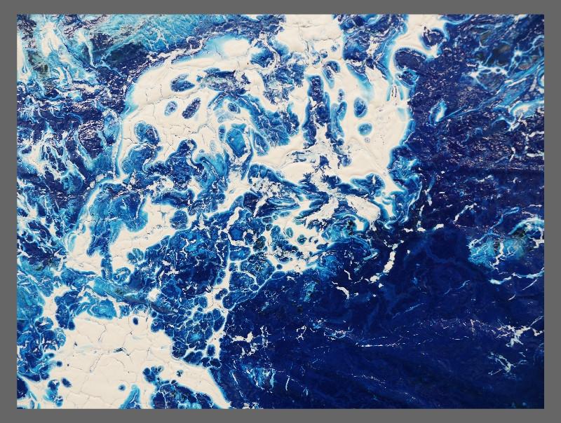 Woosh 190cm x 100cm Abstract Painting Blue (SOLD)-abstract-[Franko_Artist]-[The_Block]-[Dream_Homes]-[ideas]-[Grand_Designs]-[Art_Lover]-Franklin Art Studio