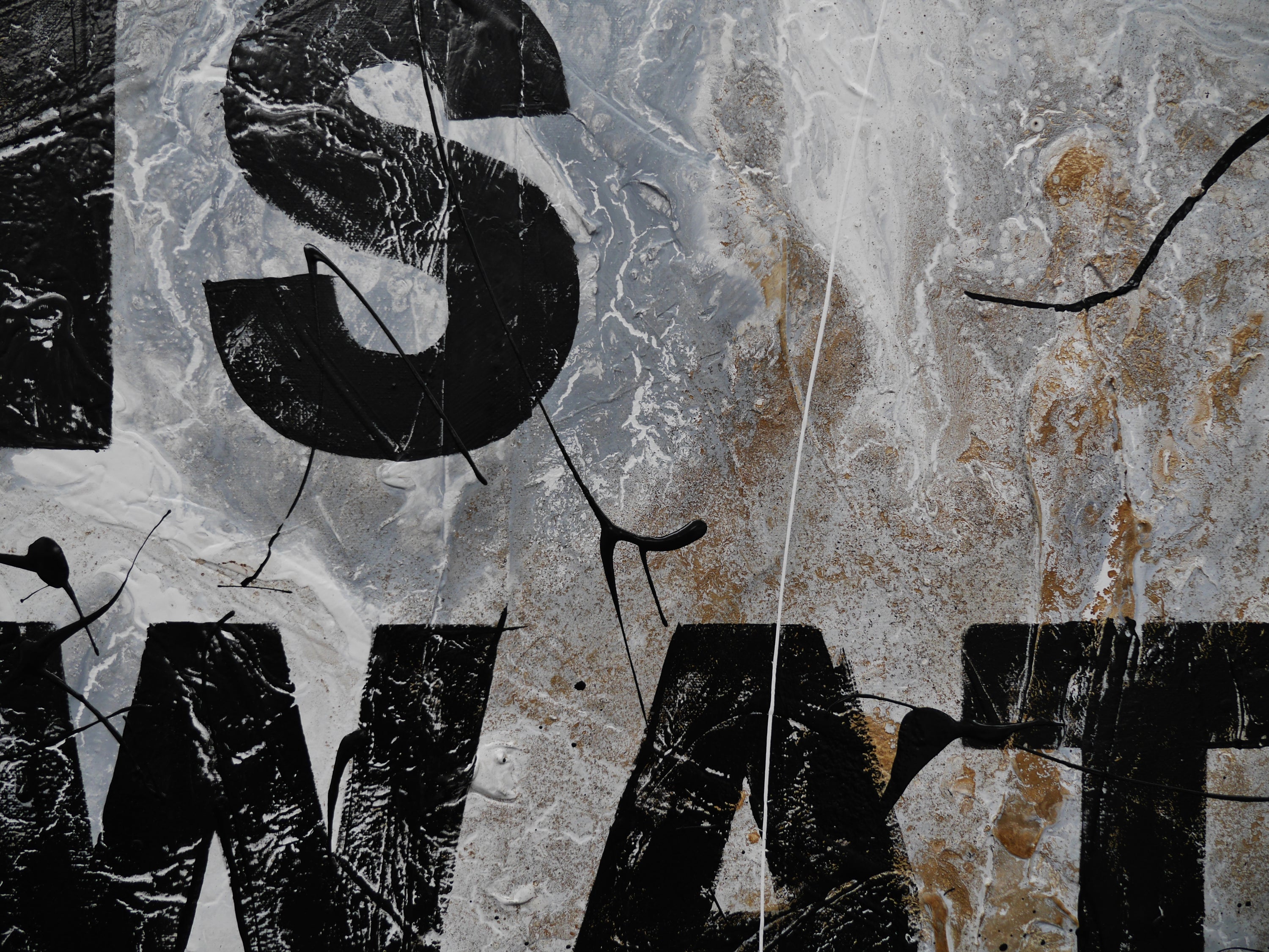 Big Bro 120cm x 150cm Textured Urban Pop Art Painting (SOLD)