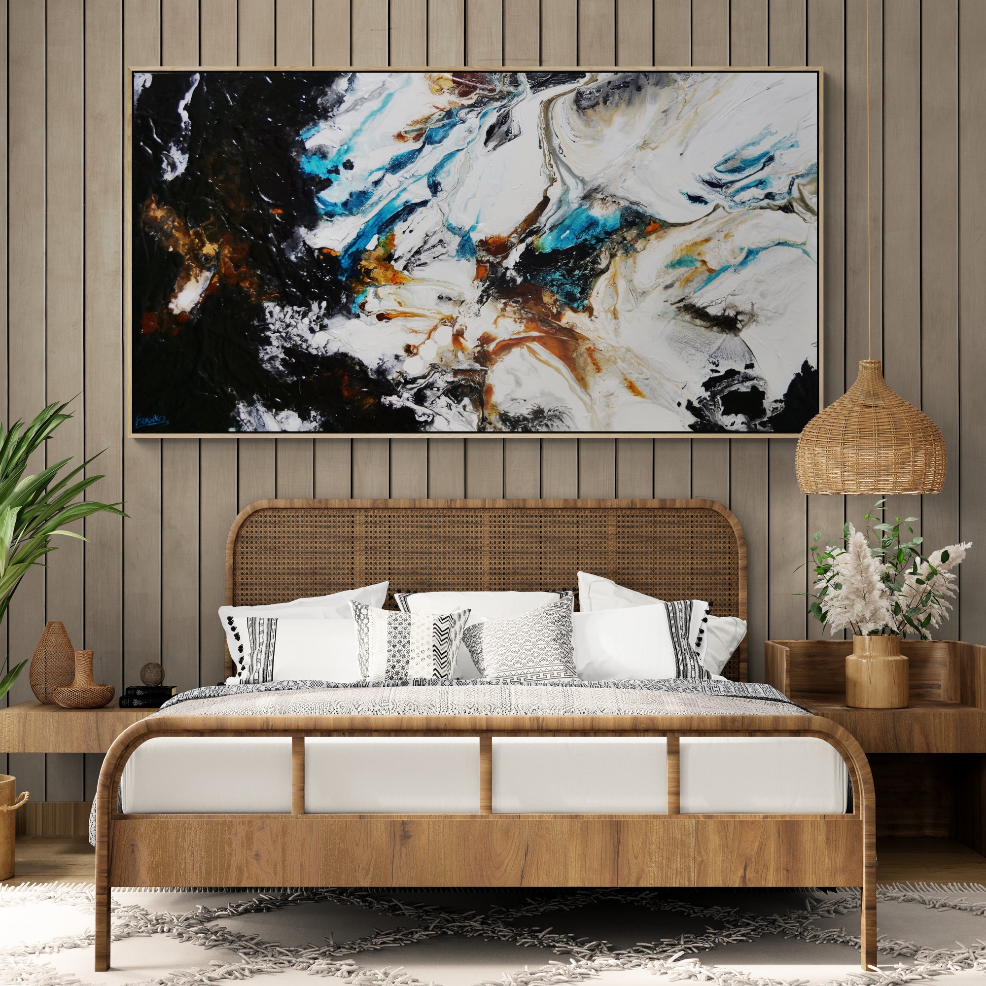 Pure Potion 190cm x 100cm Textured Abstract Painting (SOLD)