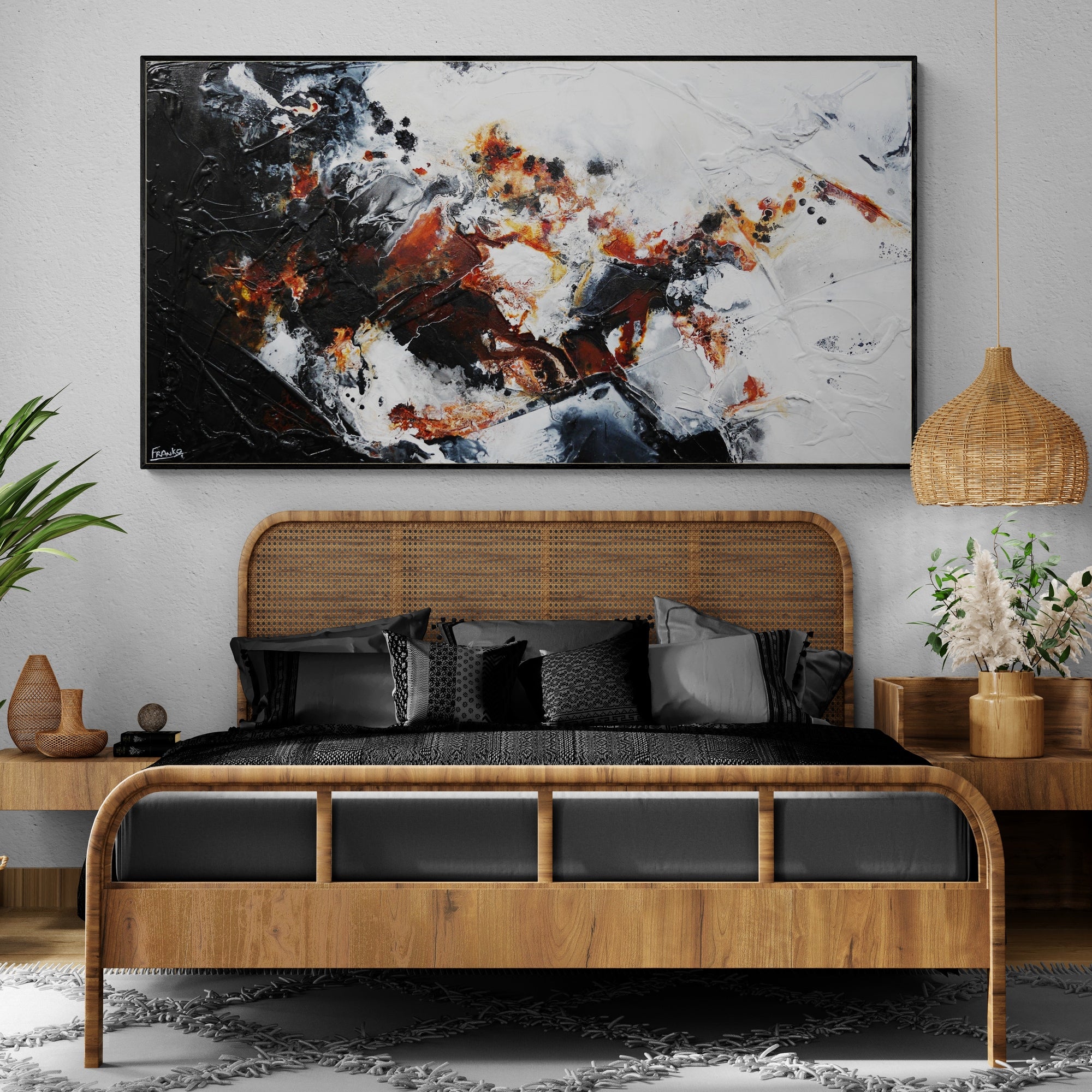 Roxide 190cm x 100cm Textured Abstract Painting (SOLD)-Abstract-[Franko_Artist]-[Australian_artist]-[Gold_Coast]-[Brisbane]-[modern]-[contemporary]-[original]-[Large_artwork]-[The_Block]-[Dream_Homes]-[ideas]-[Grand_Designs]-[Art_Lover]-Franklin Art Studio