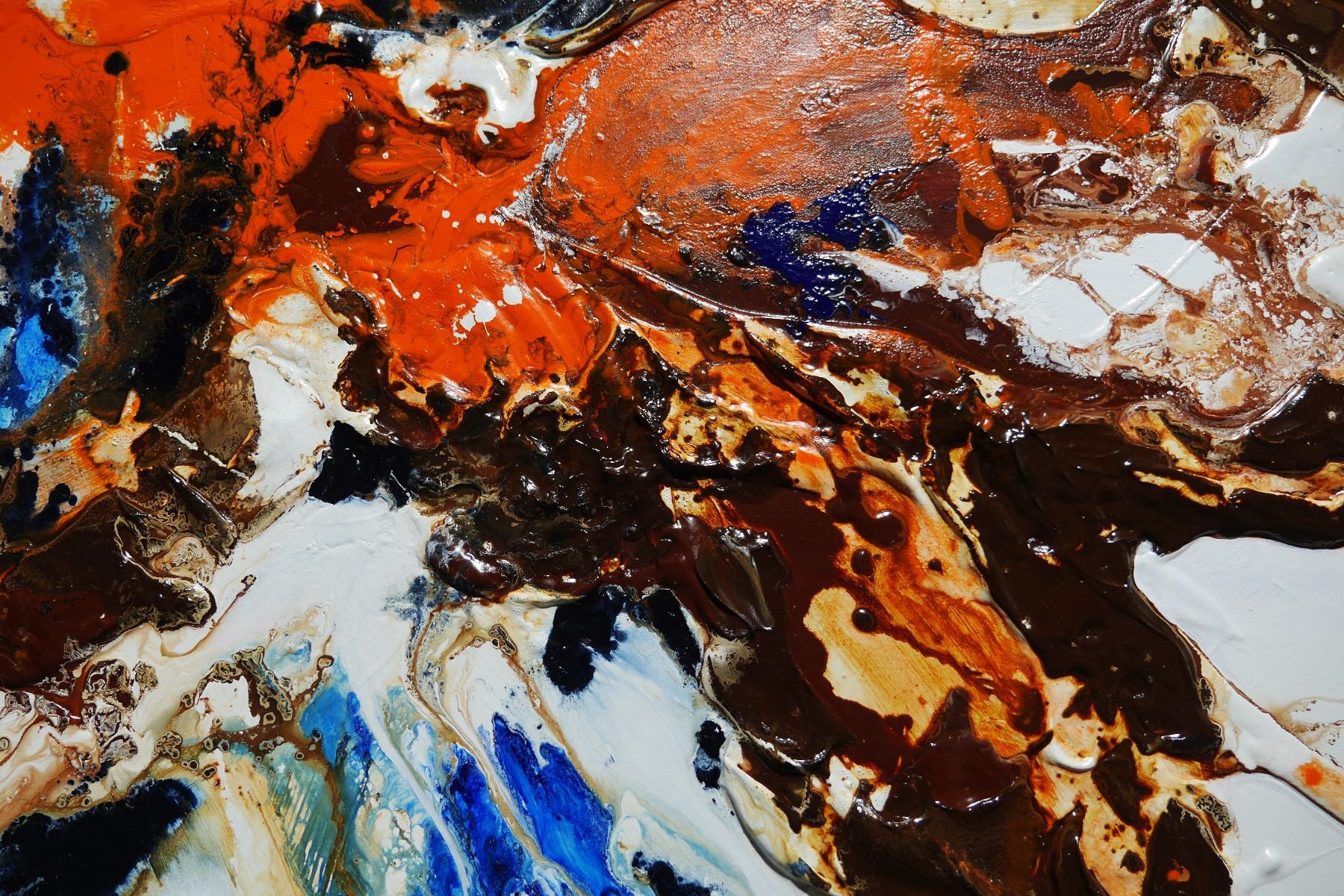 Coastal Horizon 240cm x 100cm Textured Abstract Painting