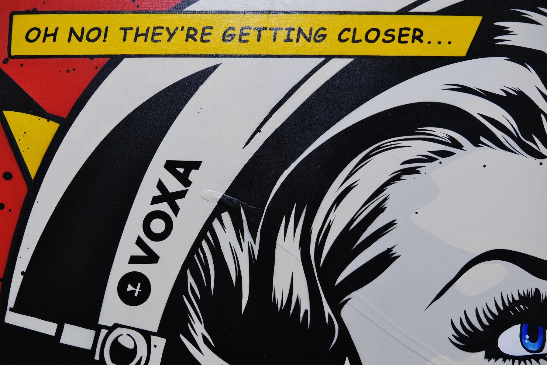 Getting Closer 160cm x 100cm Space Classic Pop Art Painting