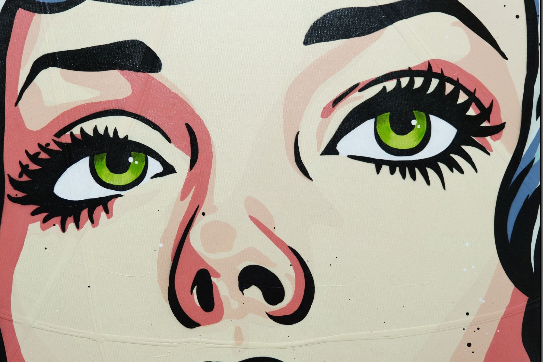 Acid Fire 200cm x 120cm Space Classic Pop Art Painting