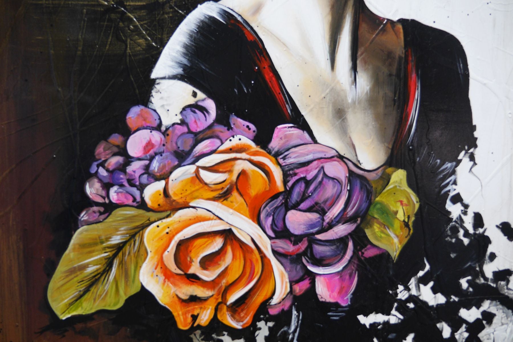 Coco 120cm x 150cm Classy Textured Abstract Realism Painting