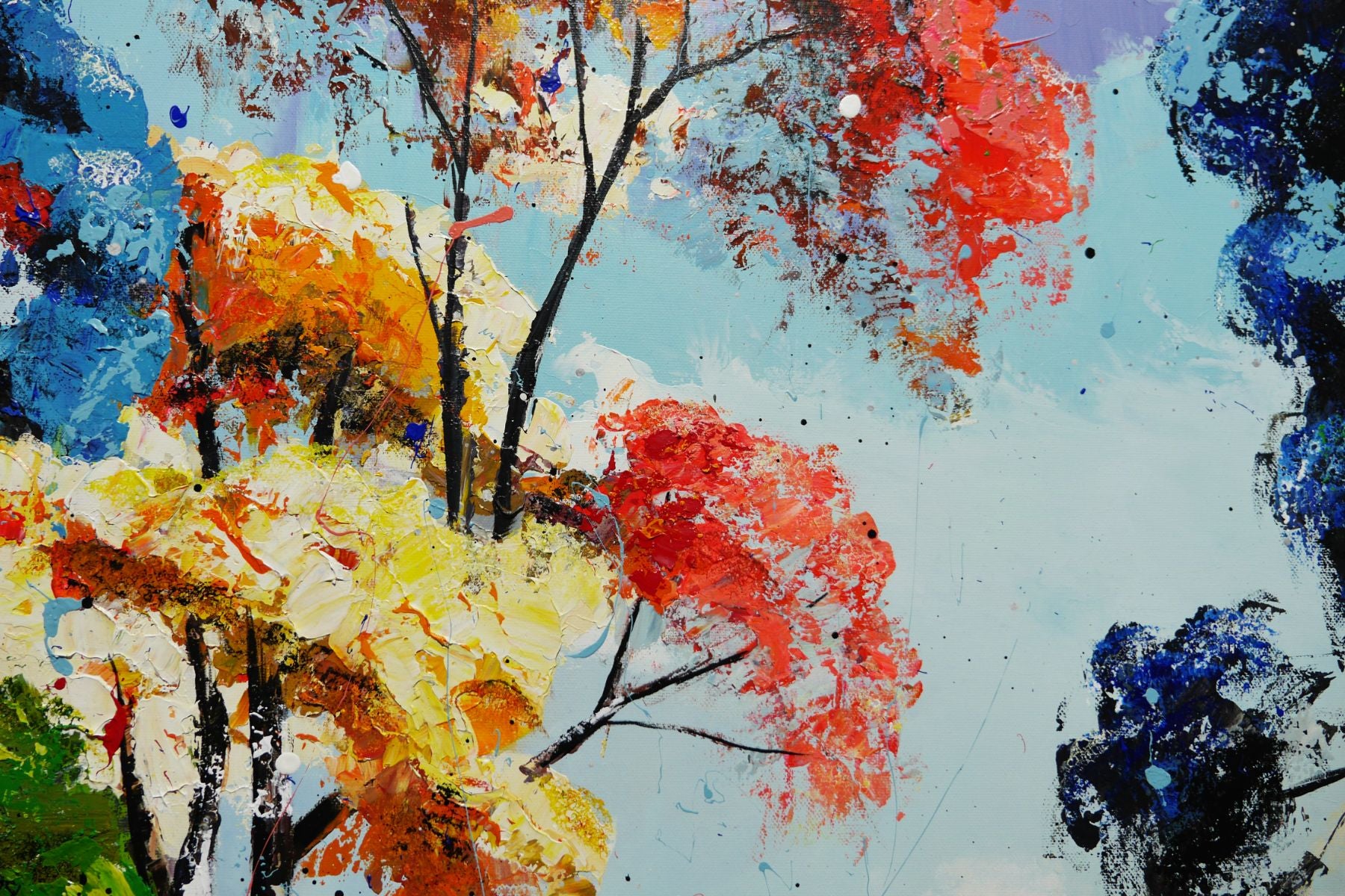 Serenity Point 160cm x 100cm FRAME INC Australian Landscape Abstract Realism Textured Painting