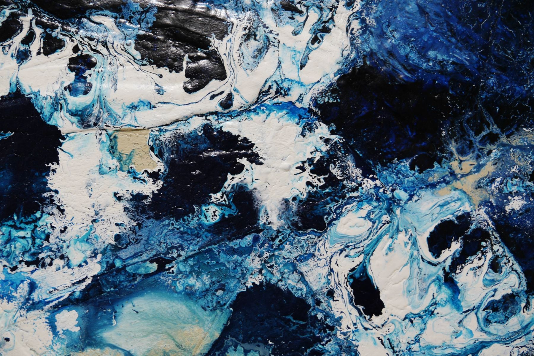 Raw Surf 120cm x 150cm Textured Abstract Painting