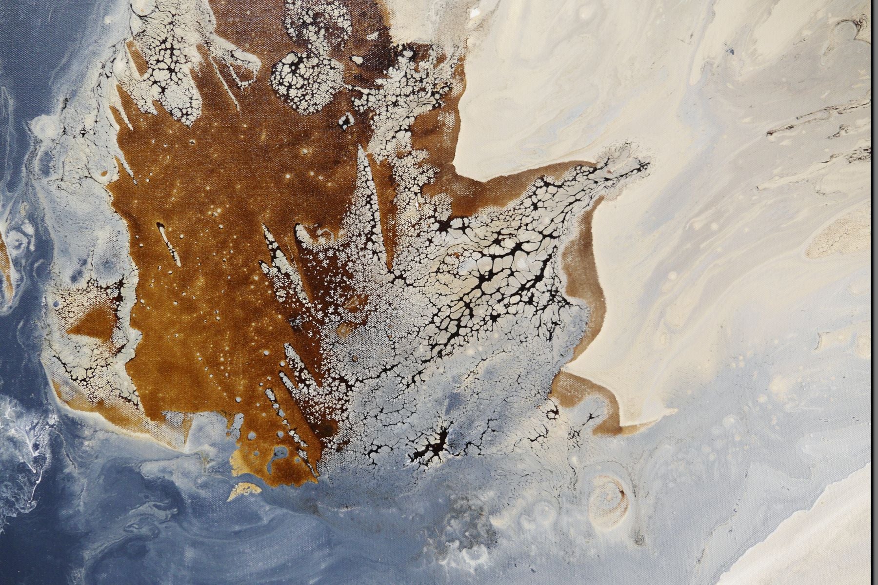 Refined 62 200cm x 80cm Blended Ink Abstract Painting