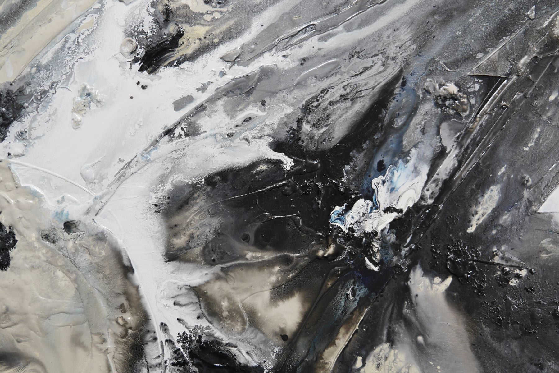 Emergence 240cm x 100cm Textured Abstract Painting (SOLD)