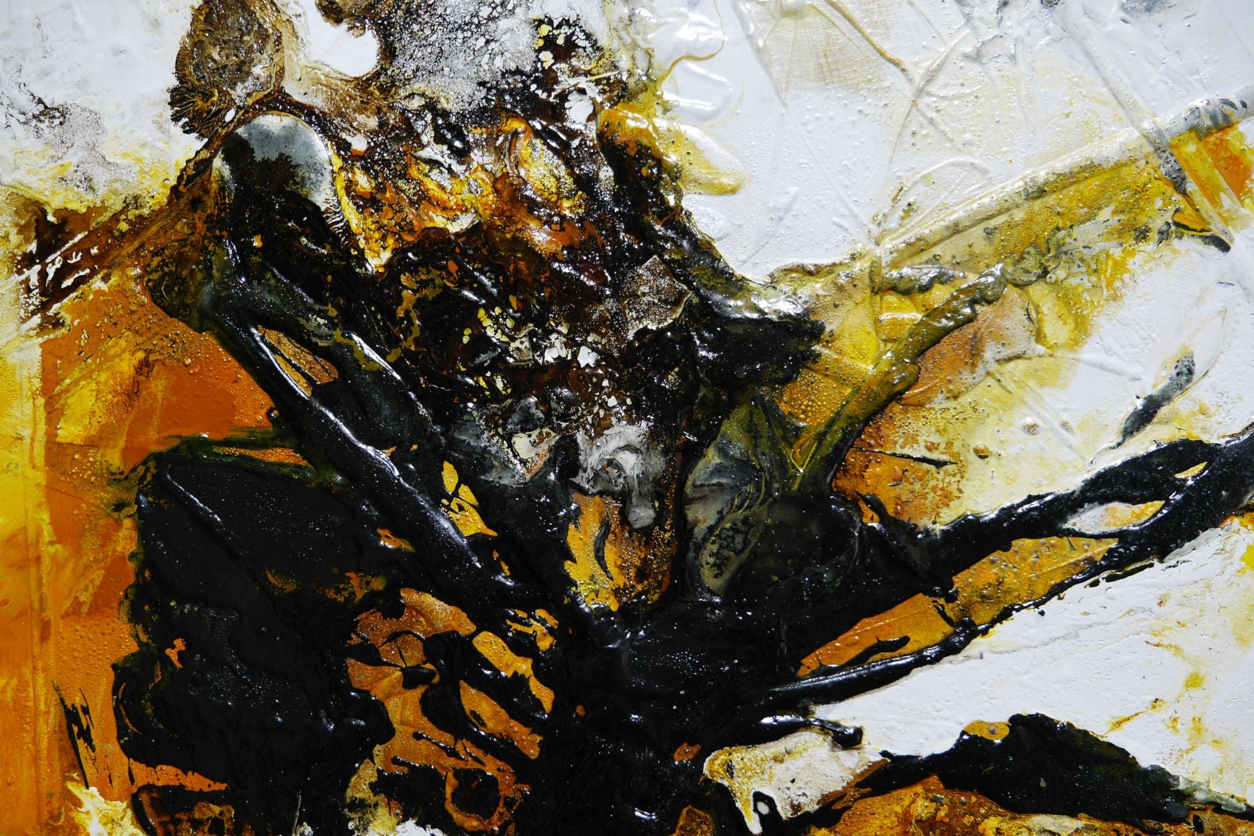 Ascension 240cm x 100cm Textured Abstract Painting