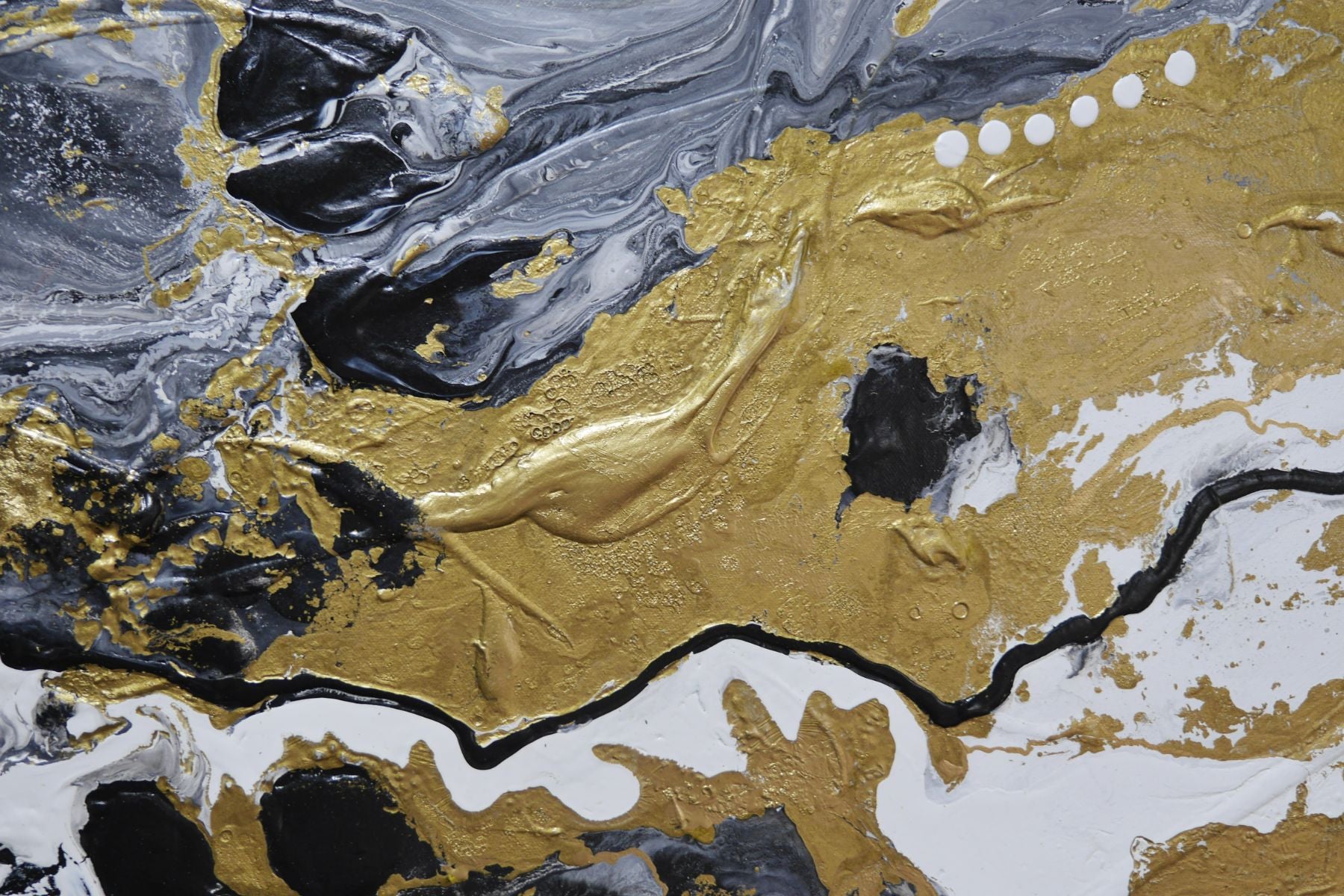 Golden Anatomy 160cm x 100cm Textured Abstract Painting (SOLD)