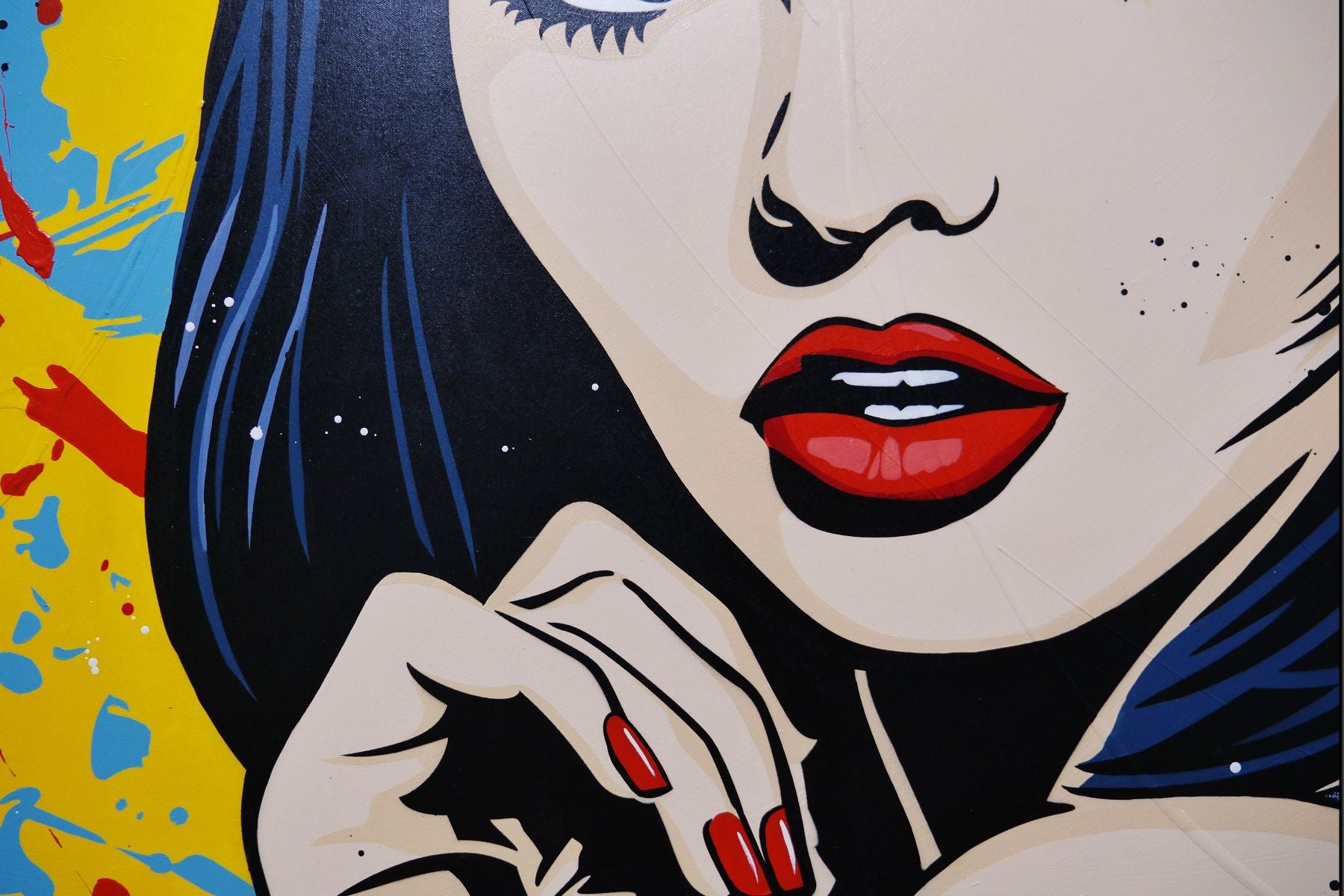 My Jaw Dropped 160cm x 100cm Classic Pop Art Painting