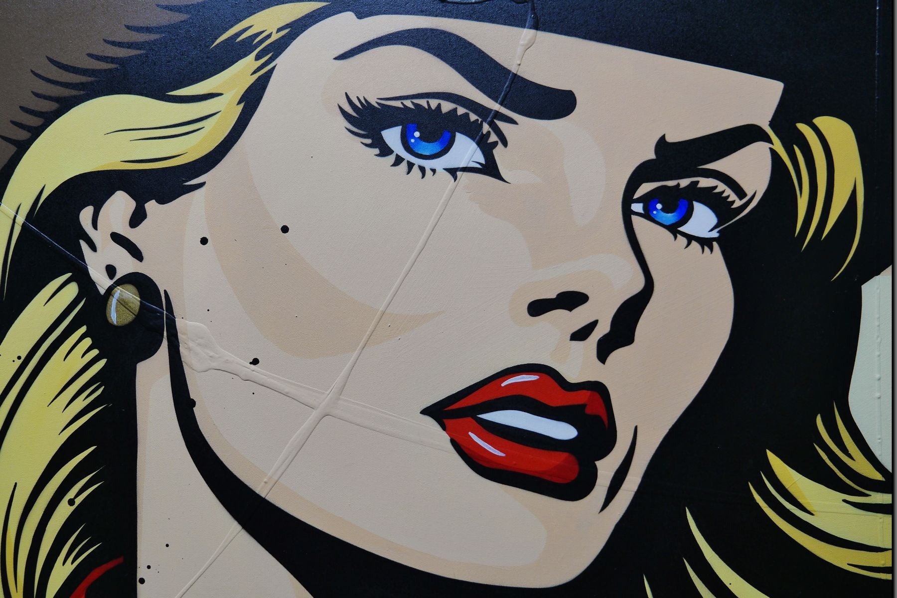 Dangerous Requests 190cm x 100cm Cowgirl Classic Pop Art Painting