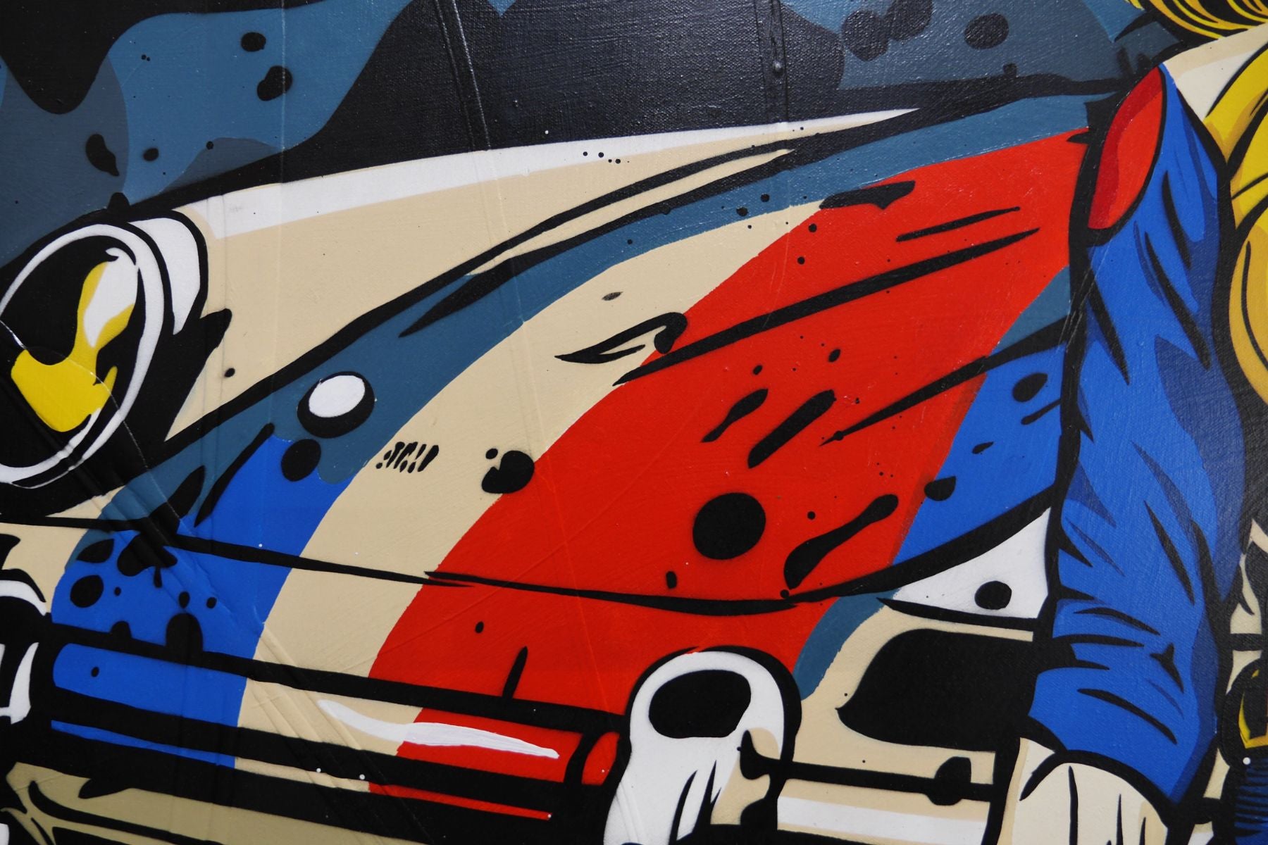 Drive It 160cm x 100cm Classic Pop Art Painting (SOLD)
