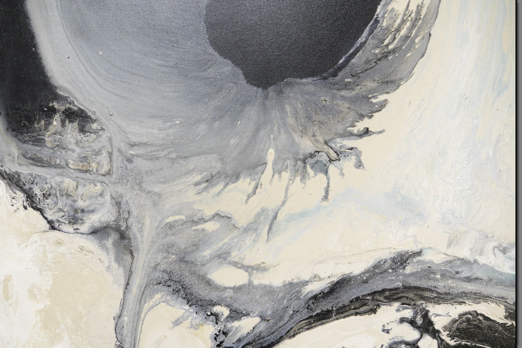 Refined 868 270cm x 120cm Blended Ink Abstract Painting