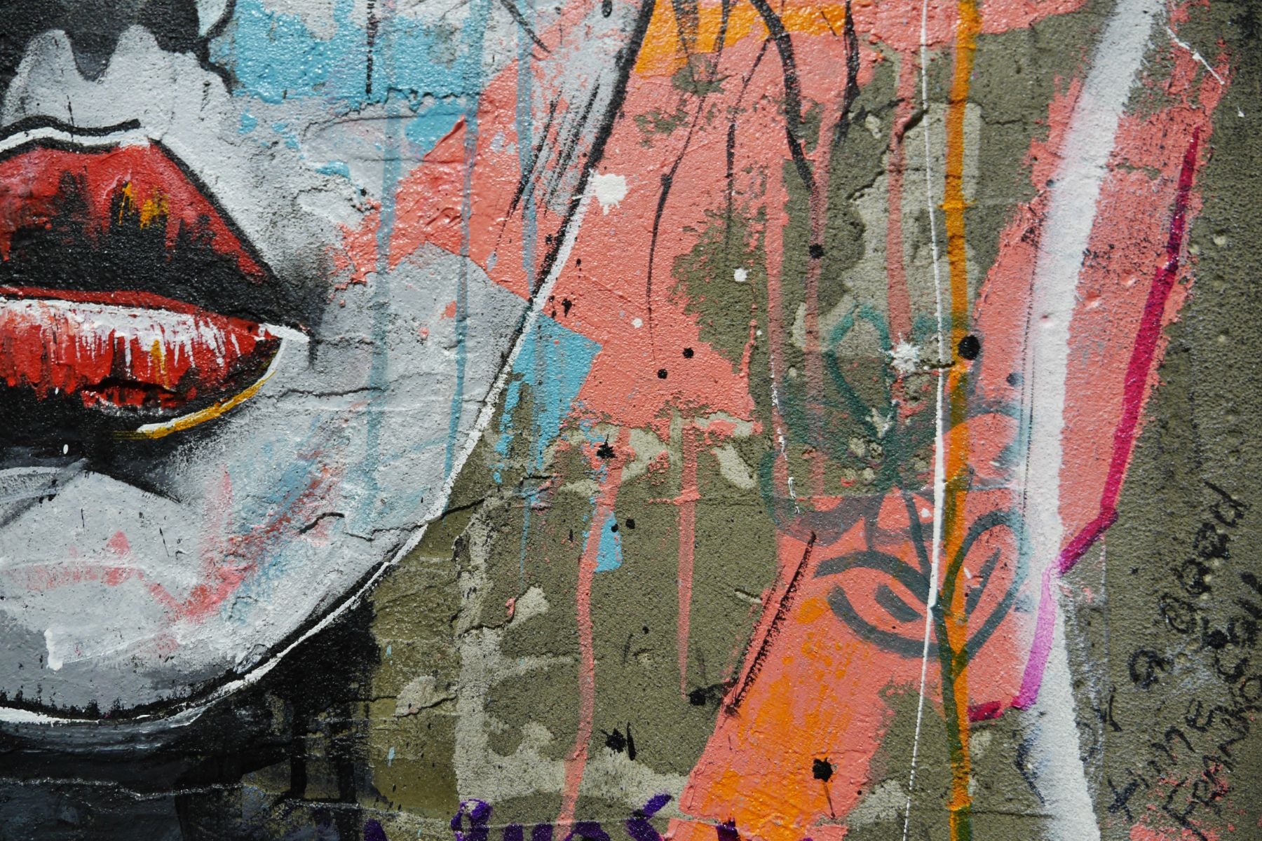 Jerry 90cm x 90cm Industrial Concrete Textured Urban Pop Art Painting (SOLD)