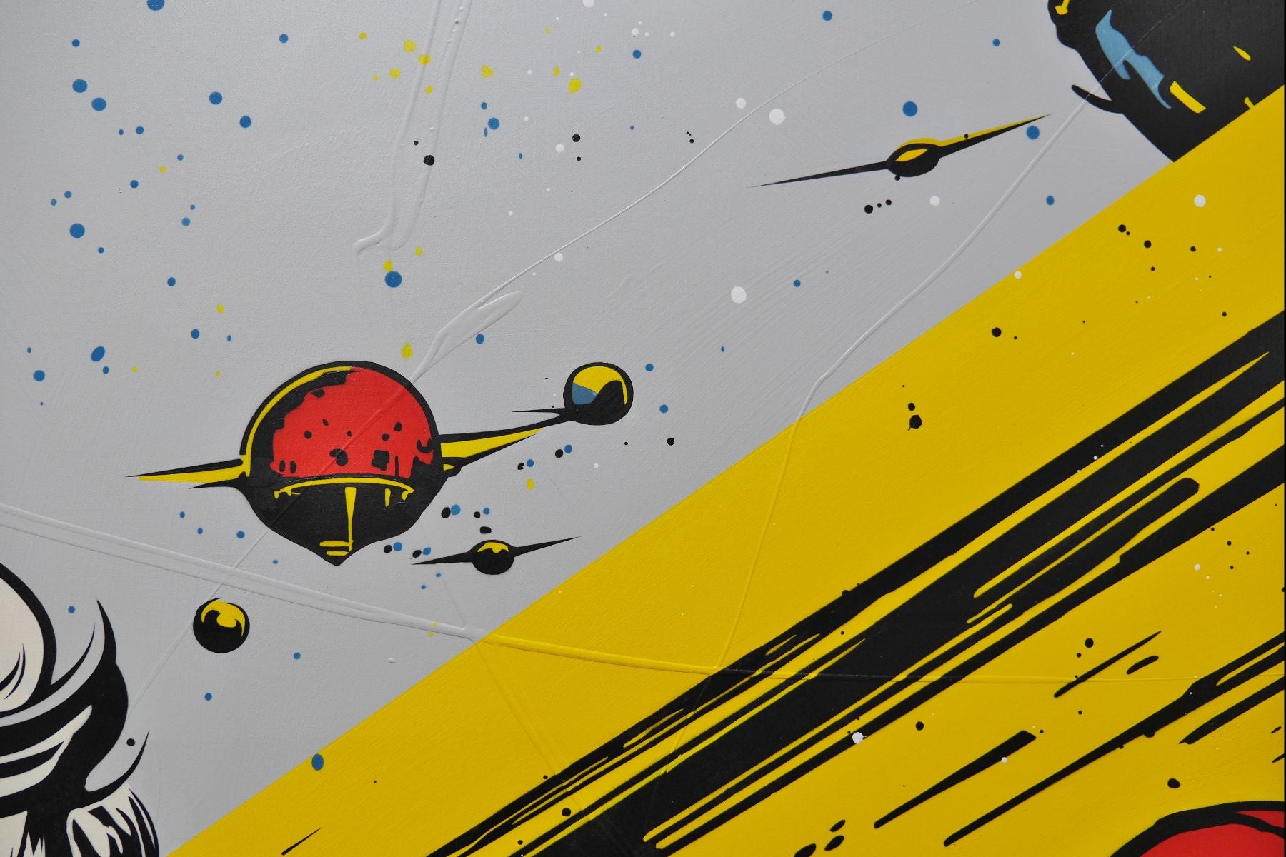 Getting Closer 160cm x 100cm Space Classic Pop Art Painting