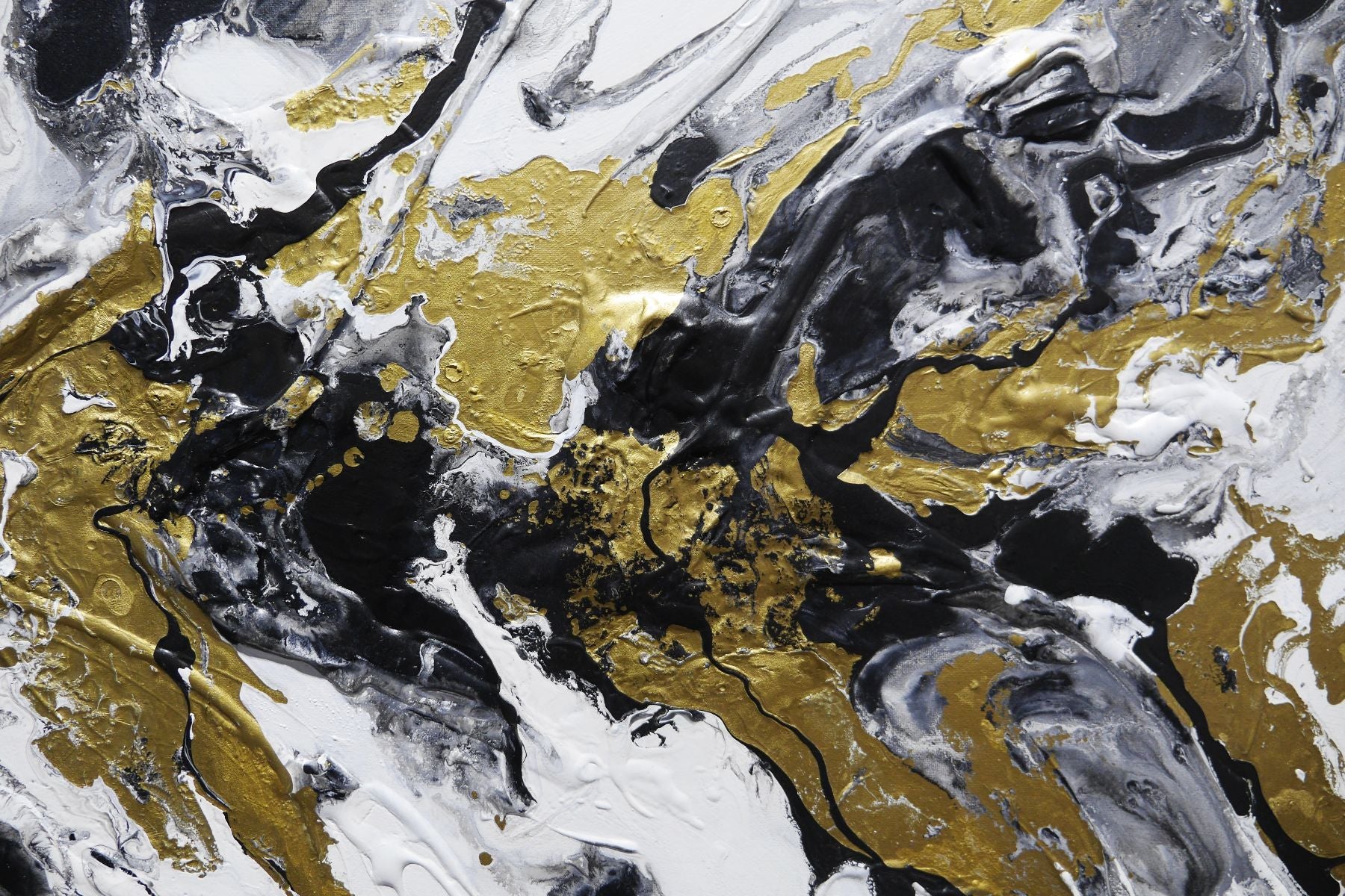 Golden Hedge 160cm x 60cm Textured Abstract Painting