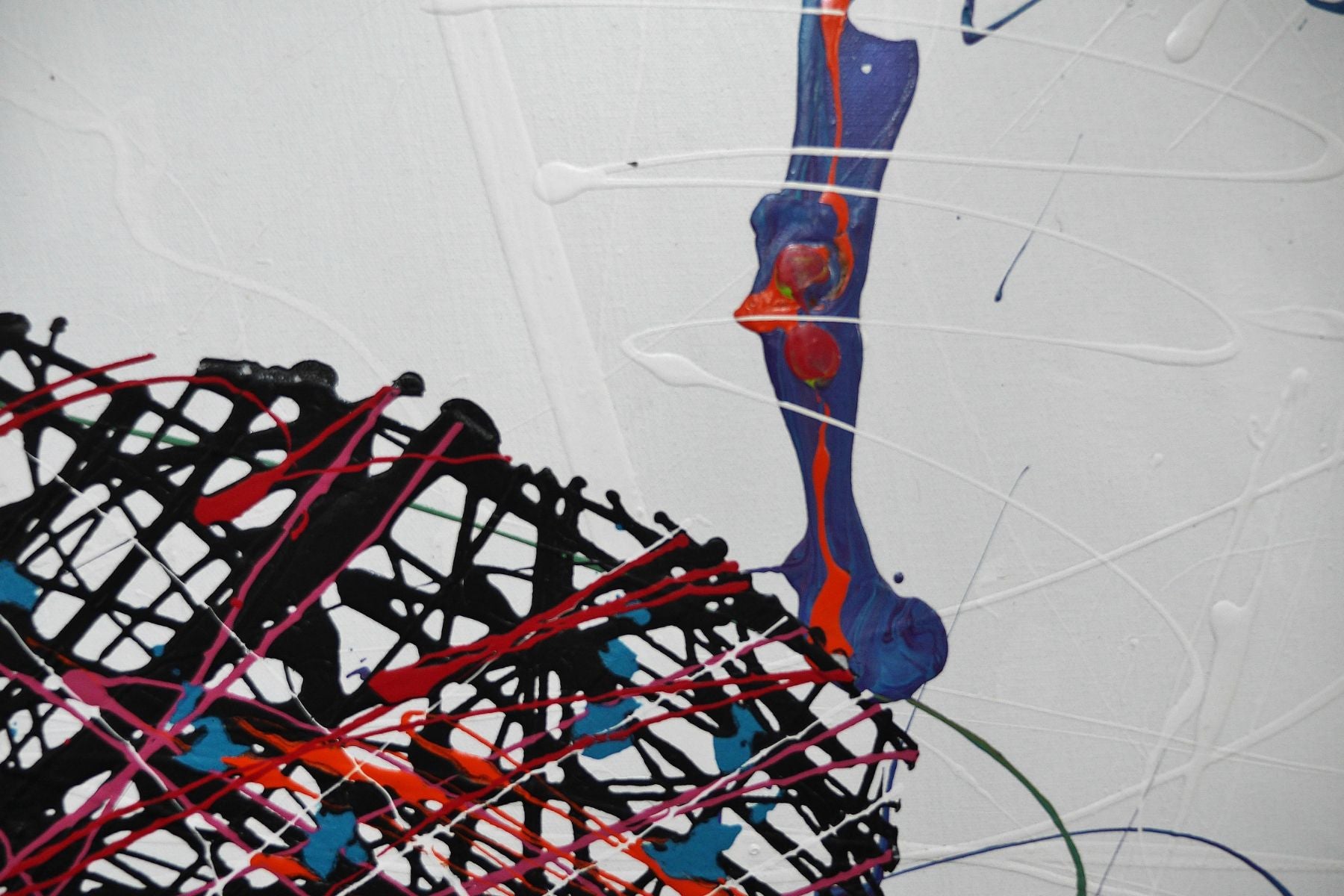 Strike a Pose 160cm x 60cm Ballerina Textured Urban Pop Art Painting (SOLD)