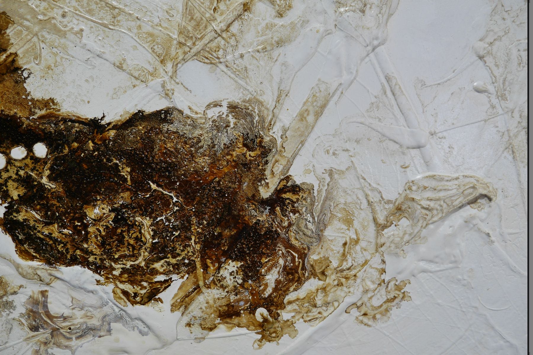 Mystery 190cm x 100cm Textured Abstract Painting
