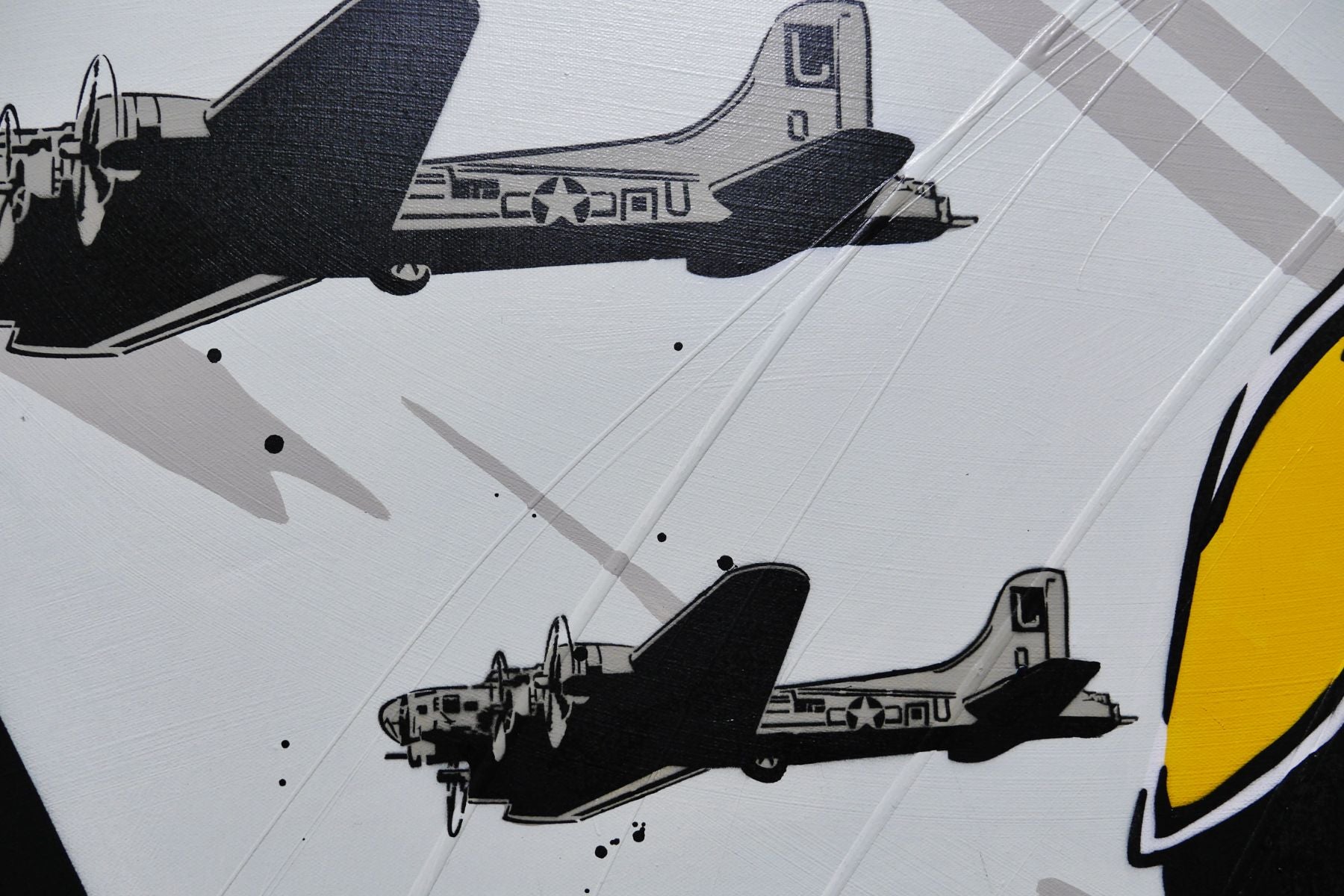 Convergence 160cm x 100cm Pilot Classic Pop Art Painting