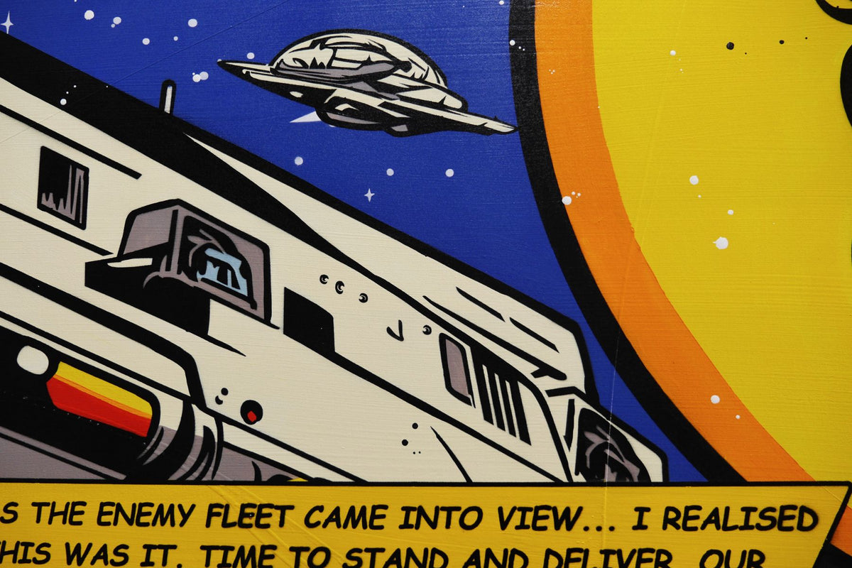 Survival 190cm x 100cm Space Classic Pop Art Painting