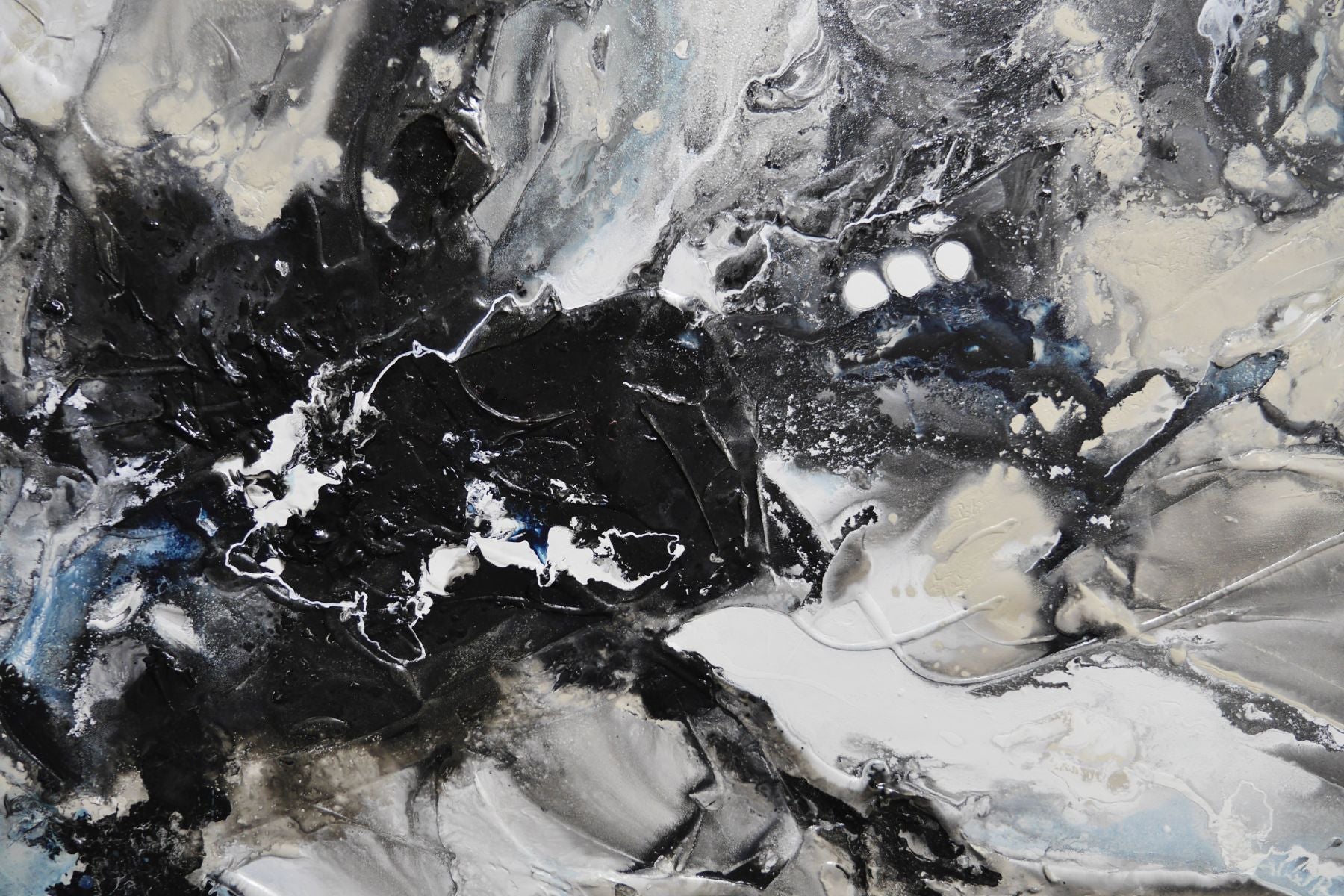 Emergence 240cm x 100cm Textured Abstract Painting (SOLD)