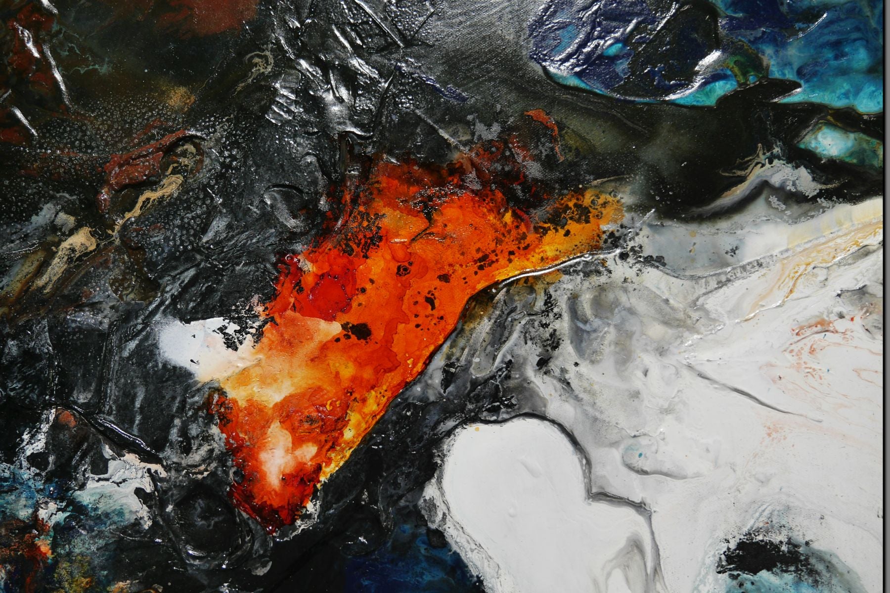 Beauty Potion 240cm x 100cm Textured Abstract Painting (SOLD)