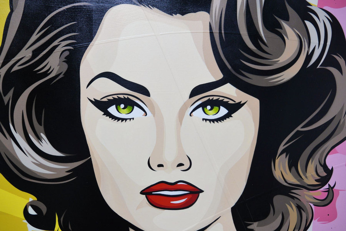 Clearly Paris 160cm x 100cm Textured Classic Pop Art Painting