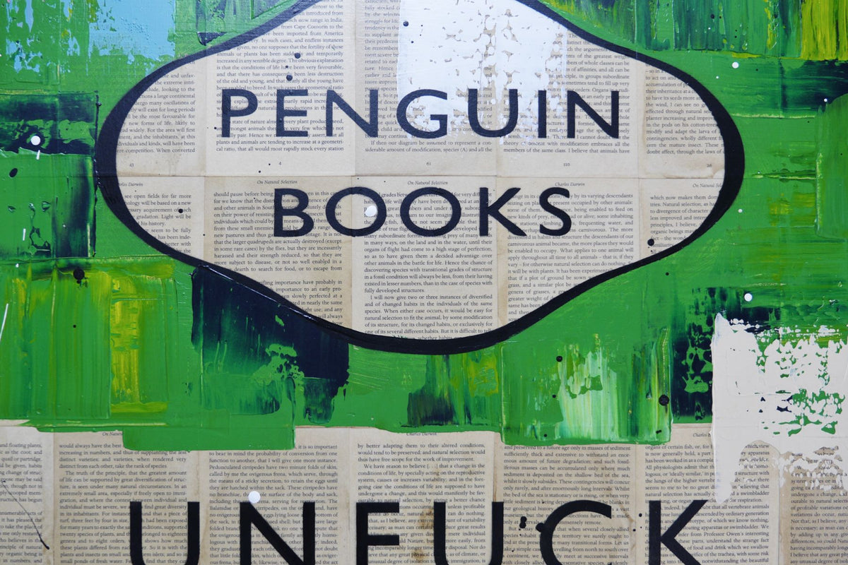 Climate 120cm x 100cm Urban Pop Book Club Painting