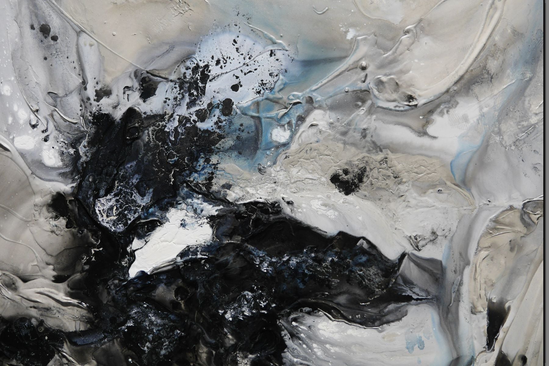 Shadows 240cm x 100cm Textured Abstract Painting (SOLD)