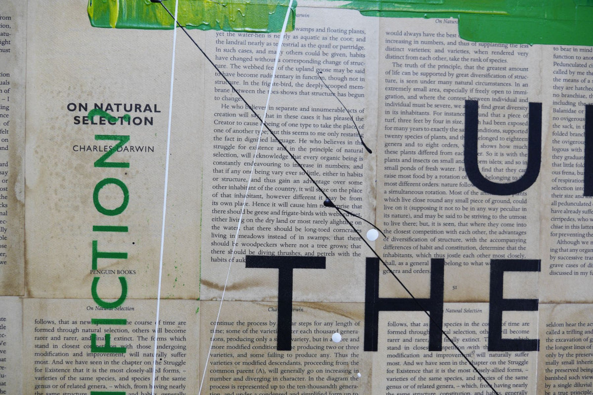 Climate 120cm x 100cm Urban Pop Book Club Painting
