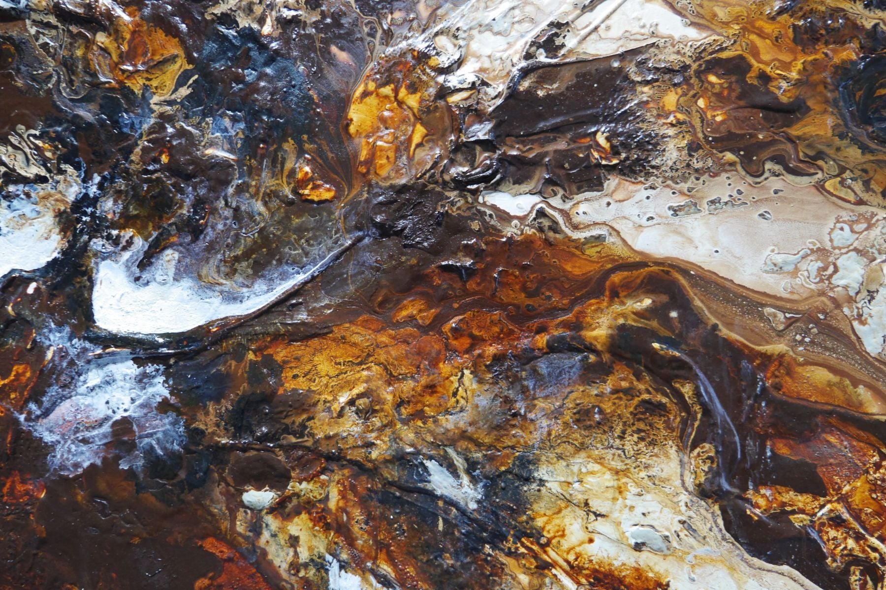 Oxide Duet 240cm x 120cm 2 Panel Textured Abstract Painting