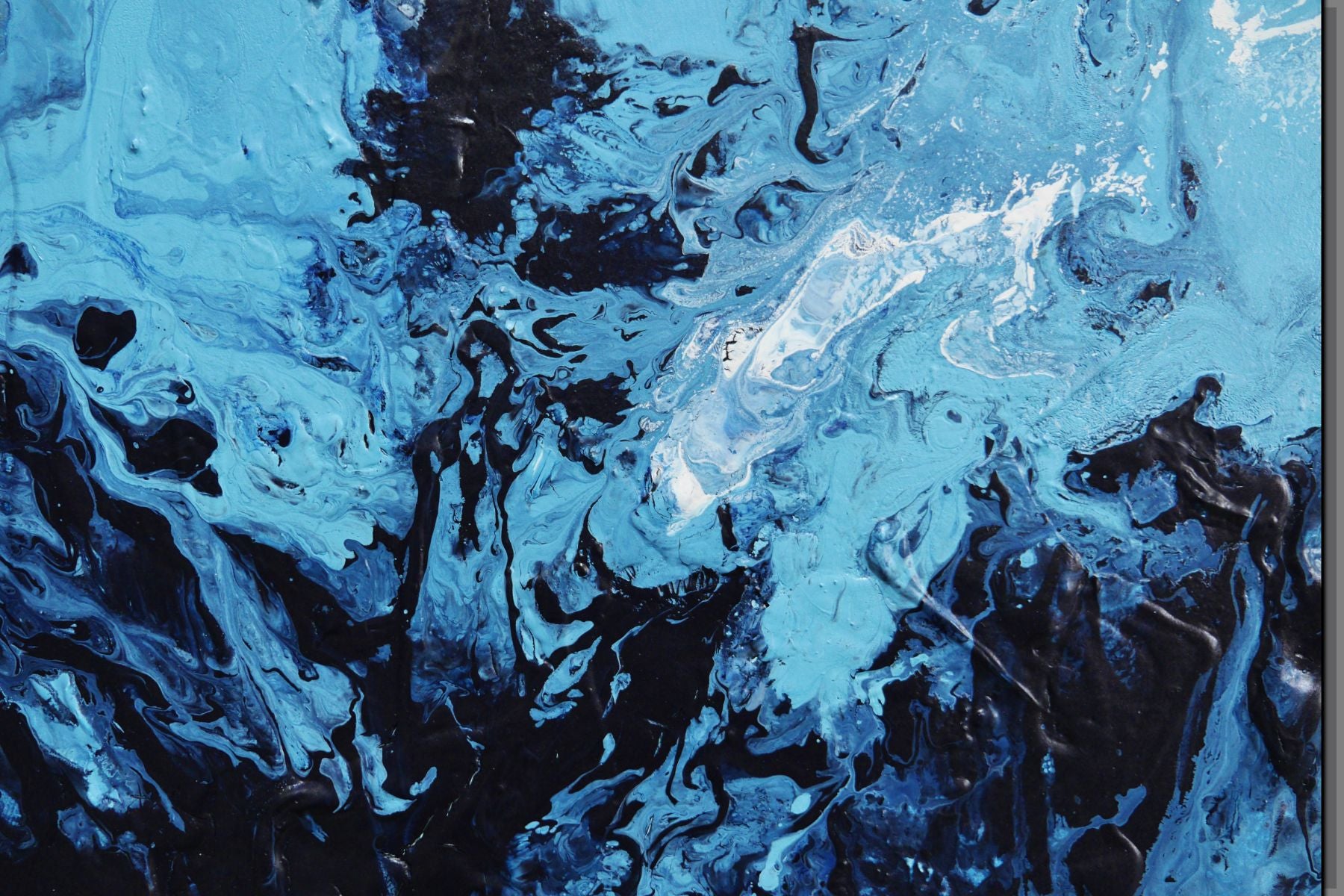 Aquarius 140cm x 180cm Textured Abstract Painting (SOLD)