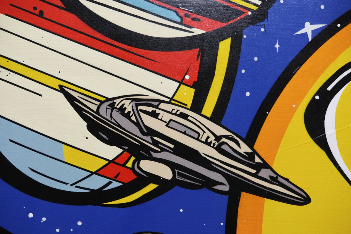 Survival 190cm x 100cm Space Classic Pop Art Painting