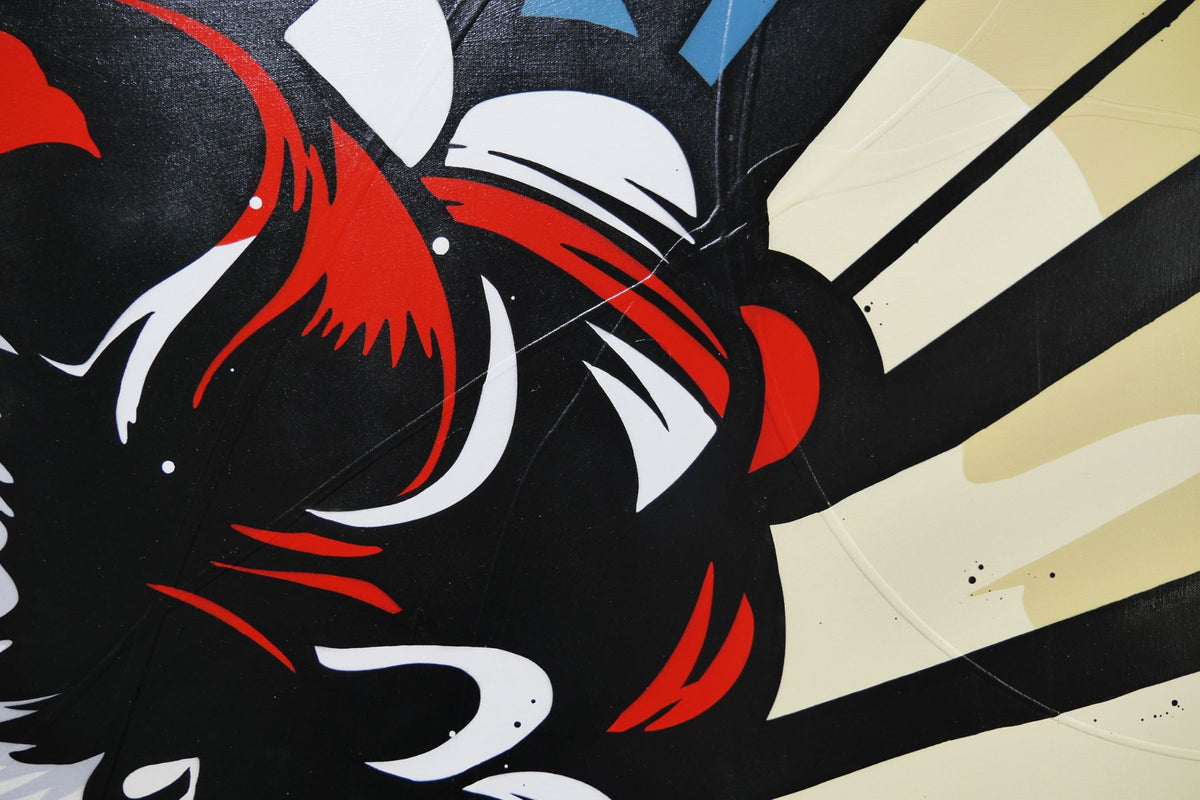 Yuki 190cm x 100cm Japanese Classic Pop Art Painting
