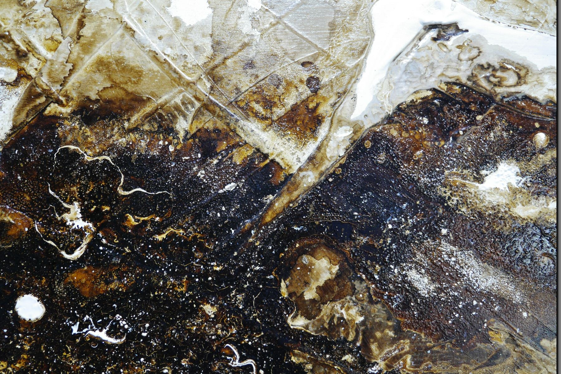 Mystery 190cm x 100cm Textured Abstract Painting