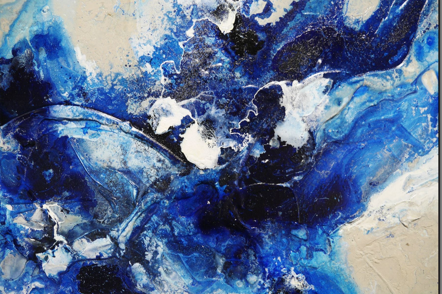 Casbah Essence 240cm x 100cm Textured Abstract Painting (SOLD)